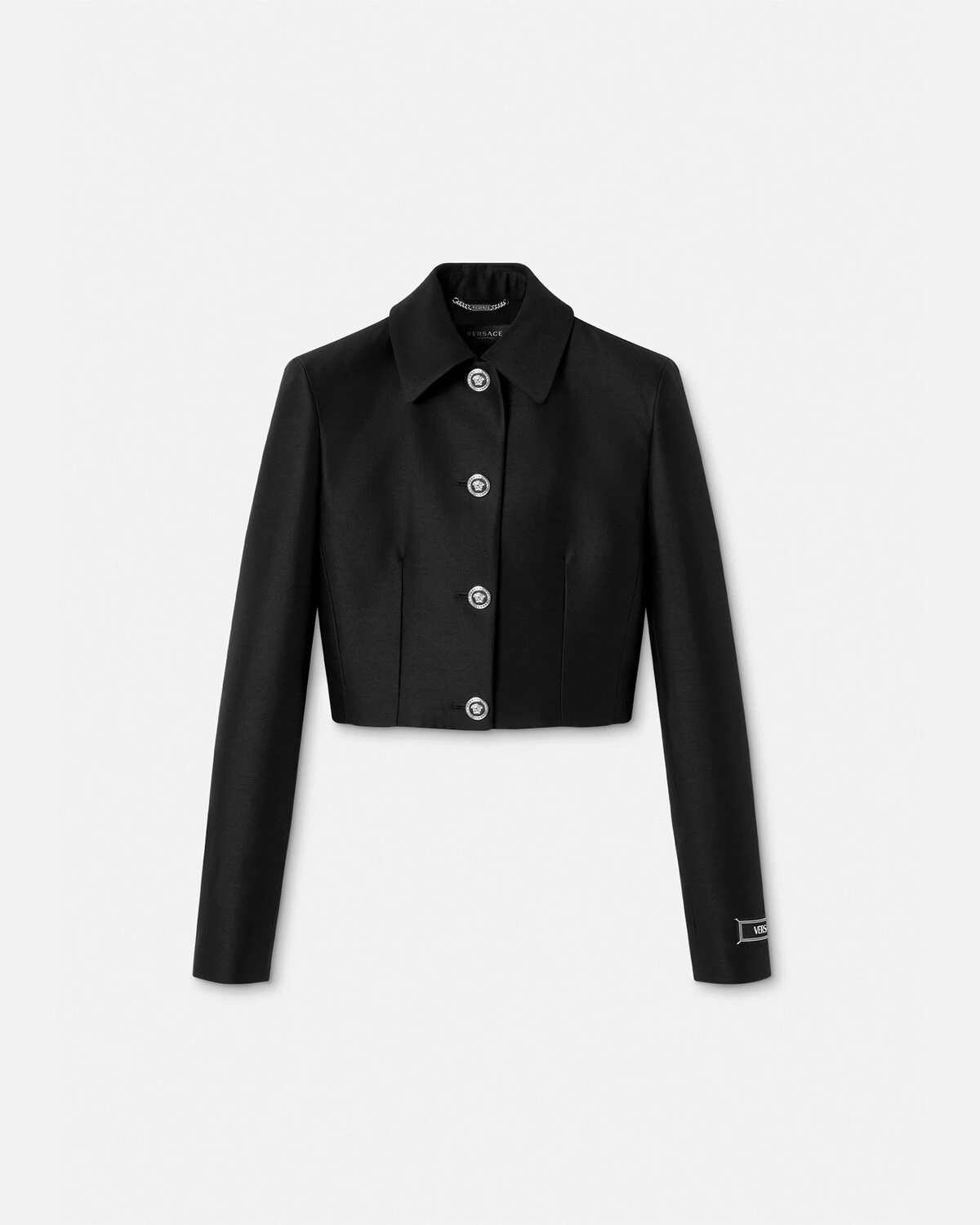Crop Blouson Jacket - 1