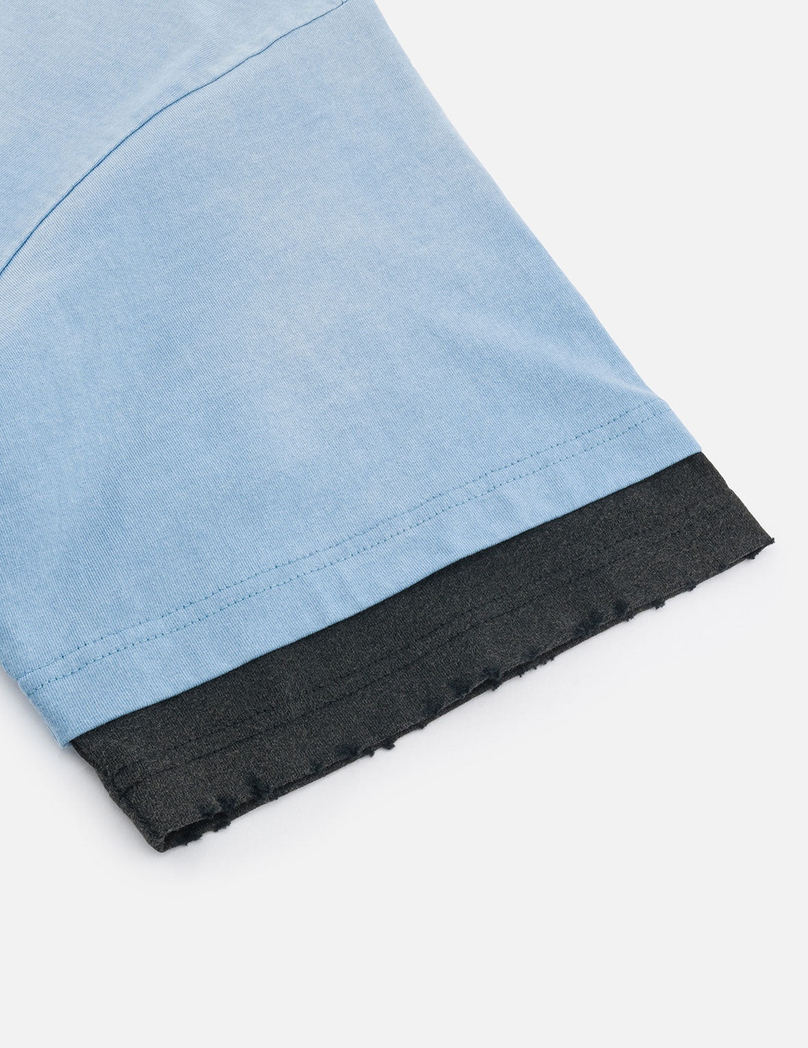Washed 2-in-1 Oversized T-shirt - 9