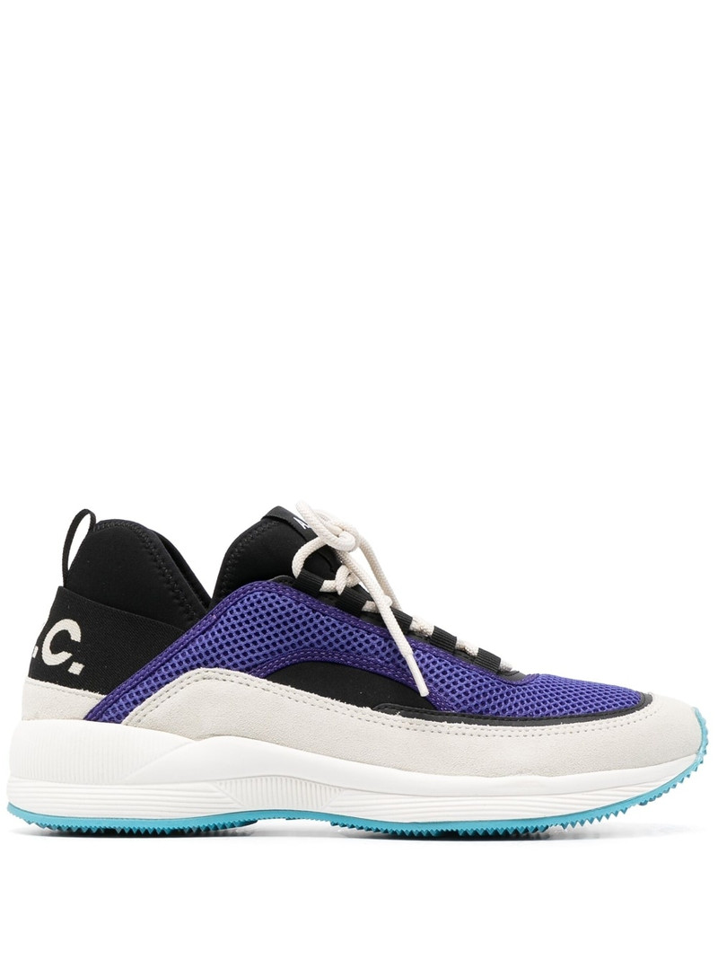Run Around colour-block low-top sneakers 1