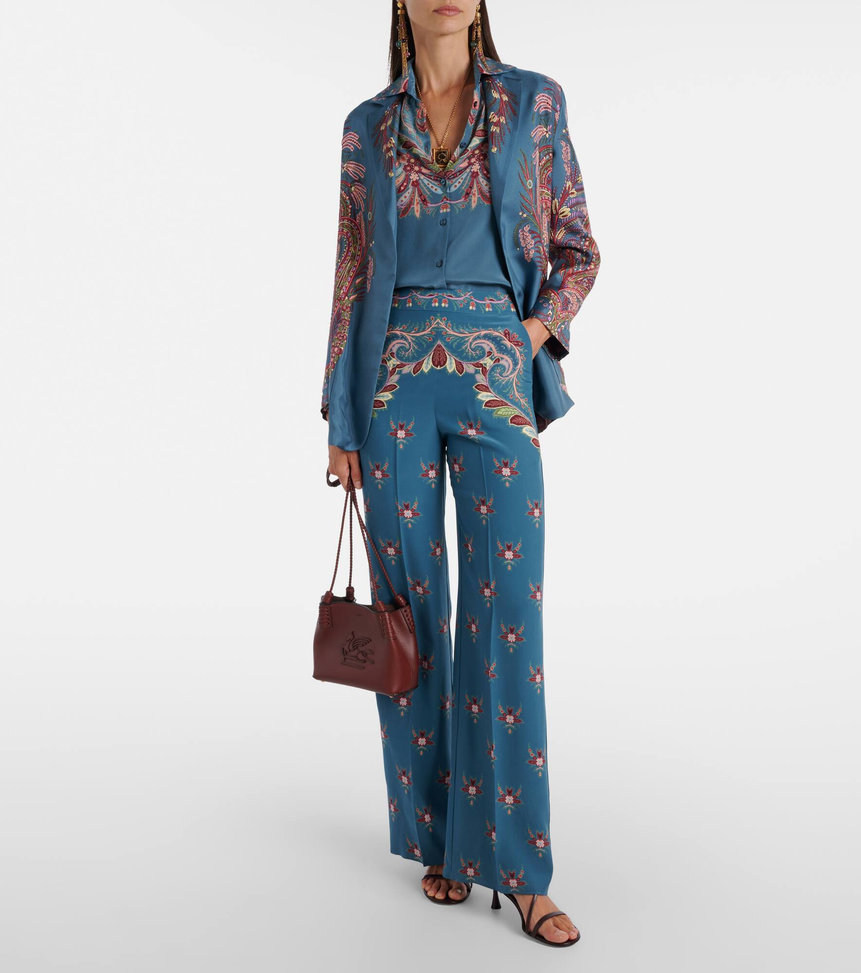 Paisley silk shirt - 2