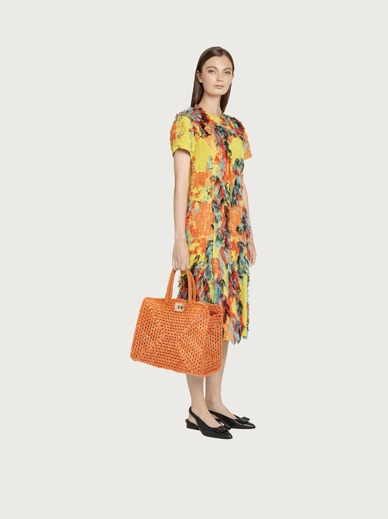 FERRAGAMO FERRAGAMO STUDIO BOX BAG (L) outlook