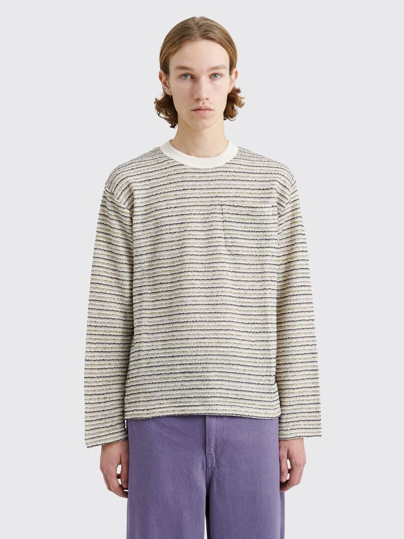 BRAIN DEAD　LONG SLEEVE MOCK NECK SHIRT BRAIN DEAD / GAUZE LONG SLEEVE MOCK NECK SHIRT