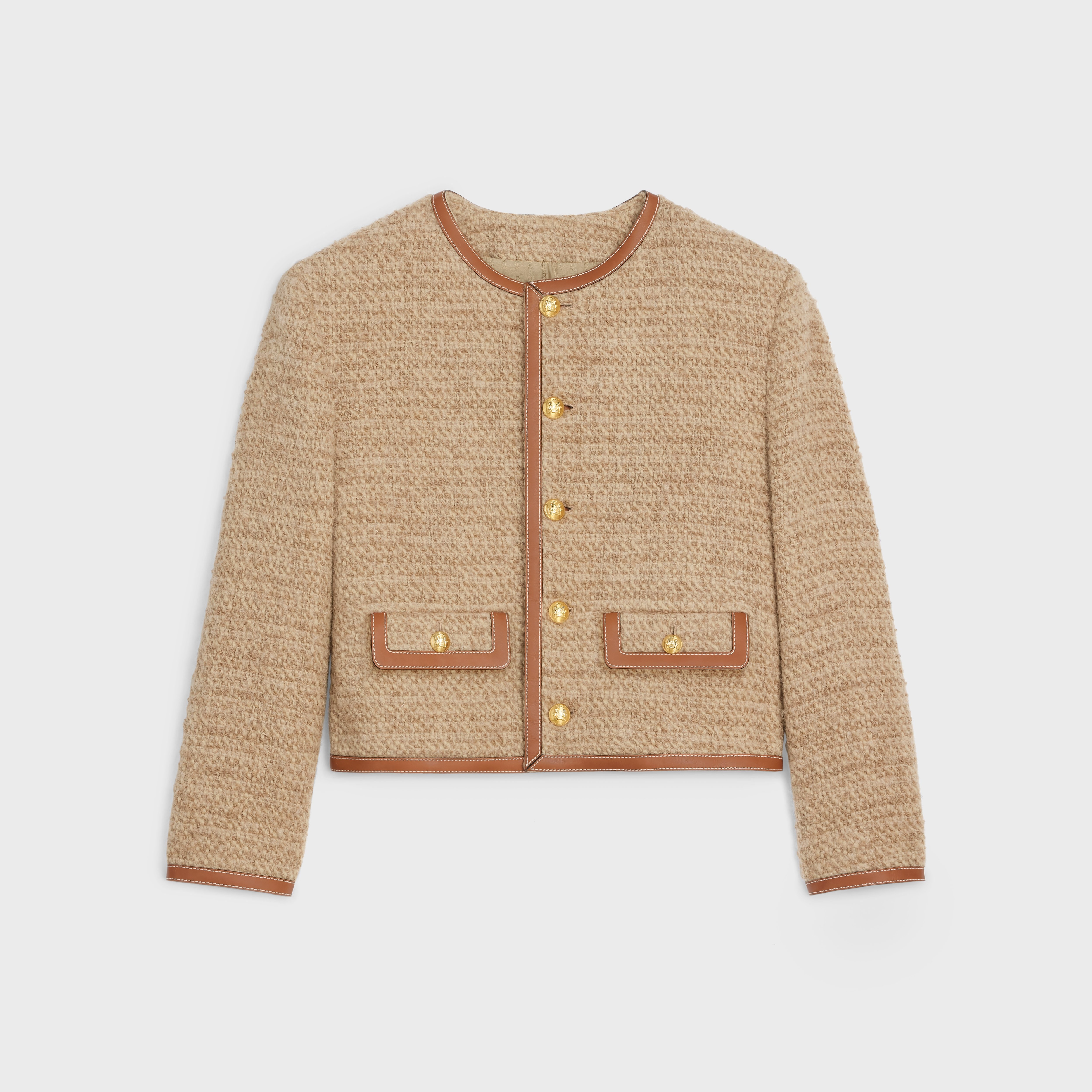 “CHASSEUR” JACKET IN TWEED - 1