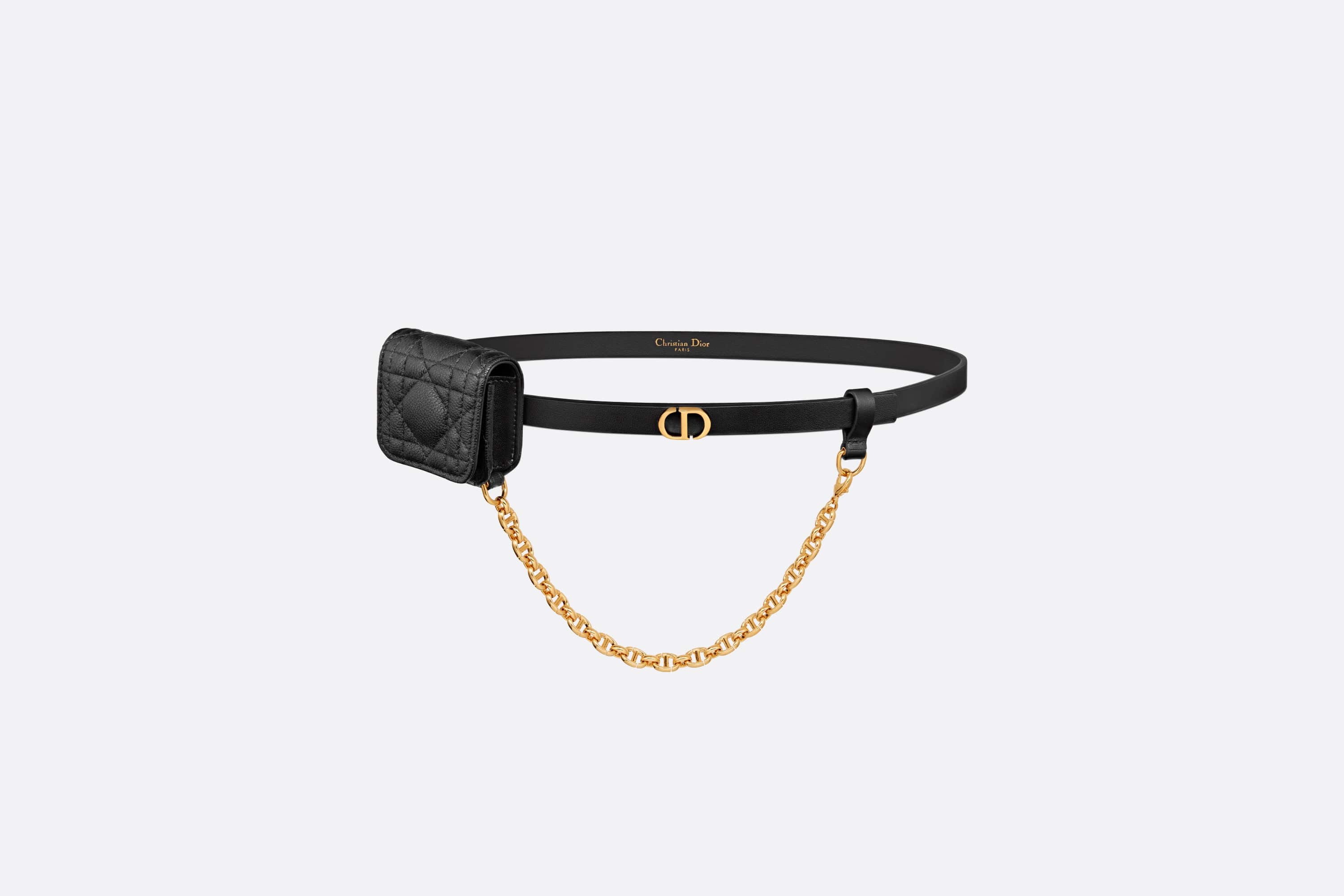 Dior Caro Belt with Removable Pouch - 1