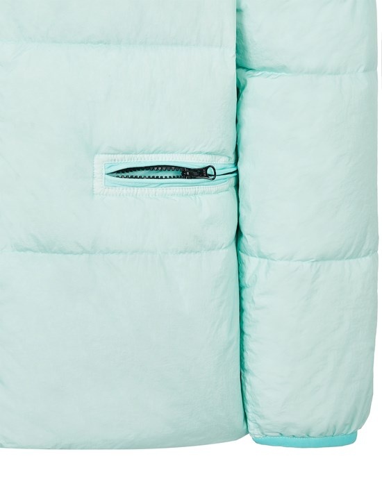 40223 GARMENT DYED CRINKLE REPS R-NY DOWN AQUA - 6