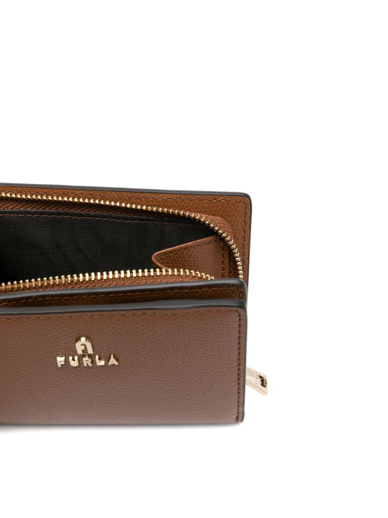 Camelia compact logo-plaque wallet 3