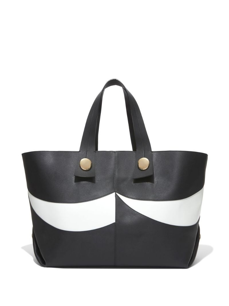 Pieced XL Tobo panelled tote - 3