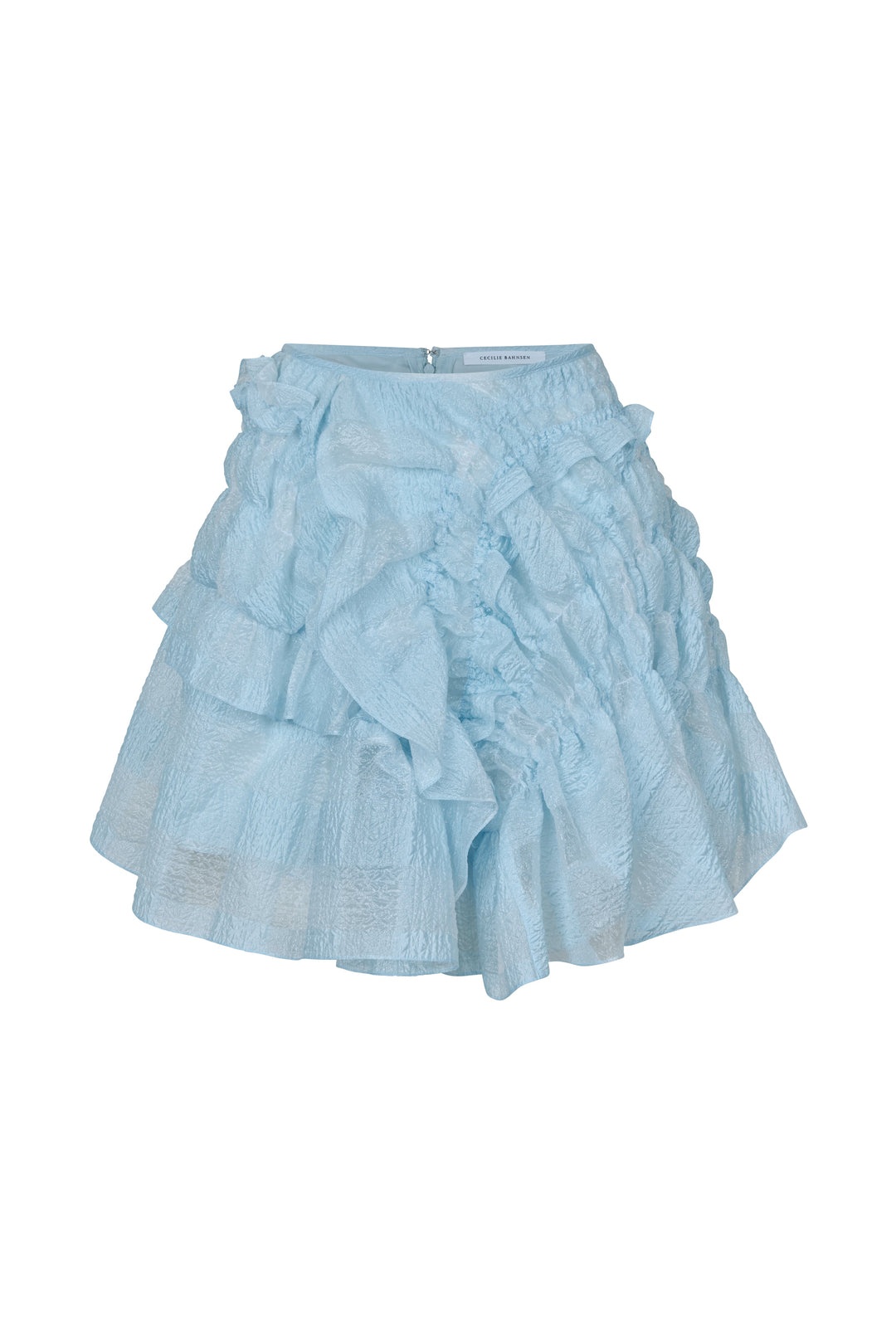 【Cecilie Bahnsen】ODESSA SKIRT ODESSA | SKIRT RECYCLED FAILLE BLACK