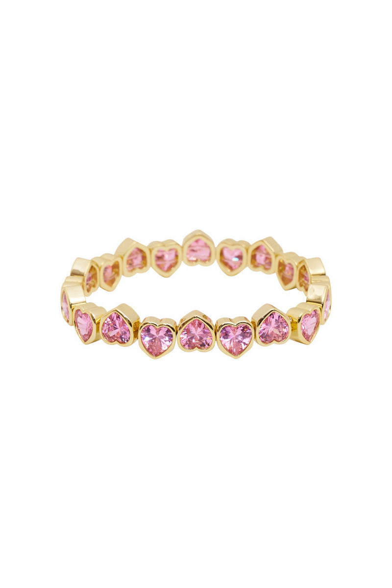 Erin Wachs Large Heart Stretch Bracelet 1