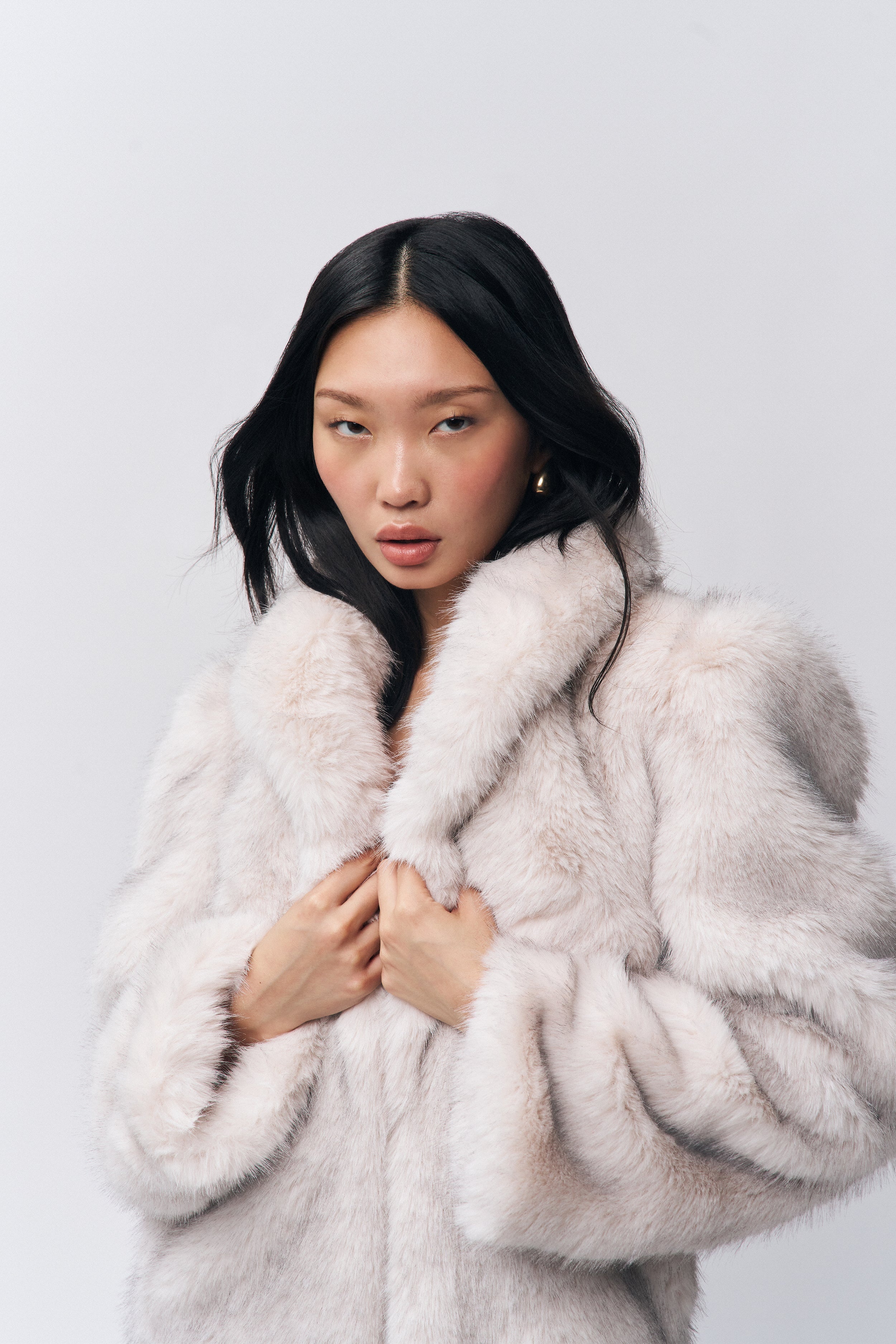ROXIE FAUX FUR COAT - 7