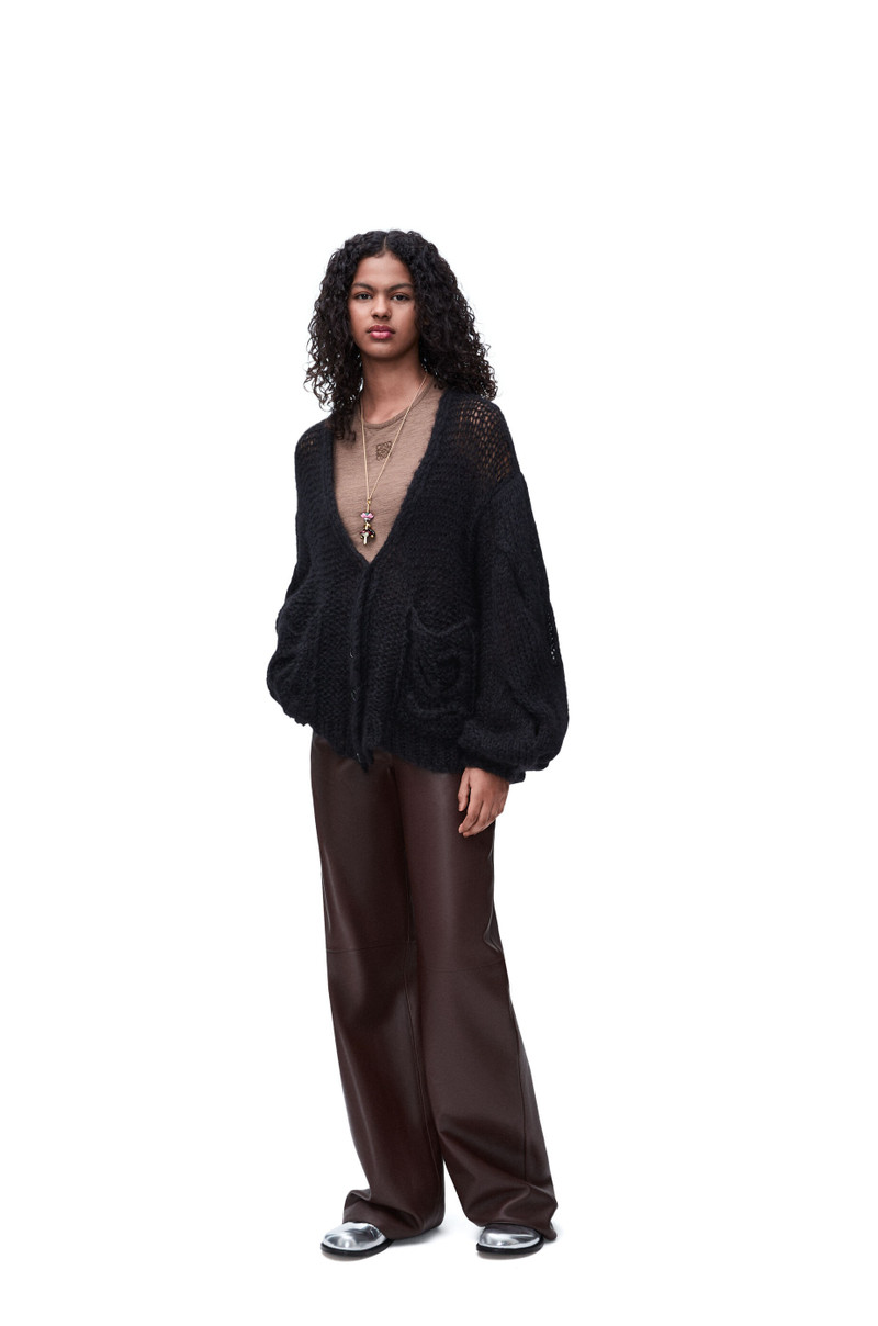 Loewe Anagram cardigan in mohair blend outlook