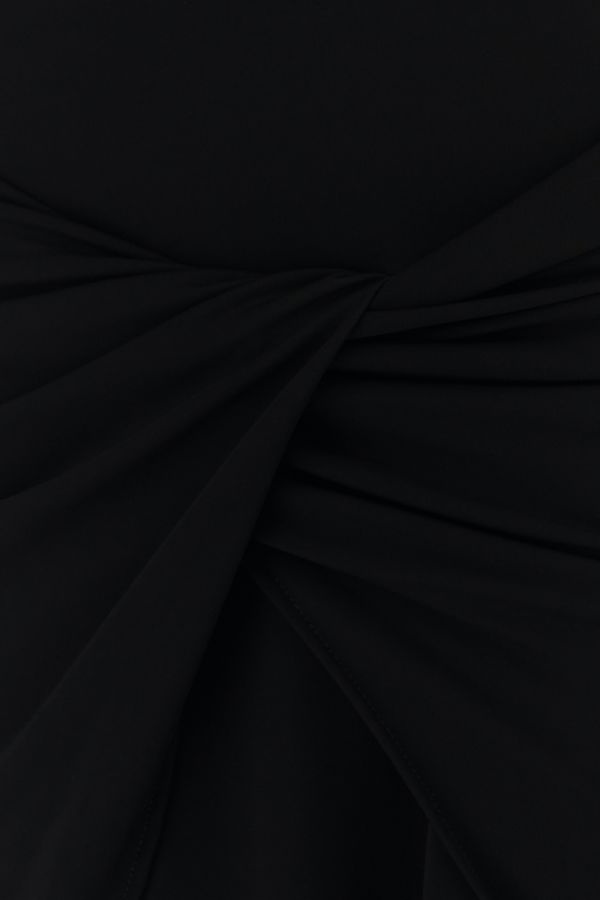 Off-White Black crepe mini dress | gebnegozionline | REVERSIBLE
