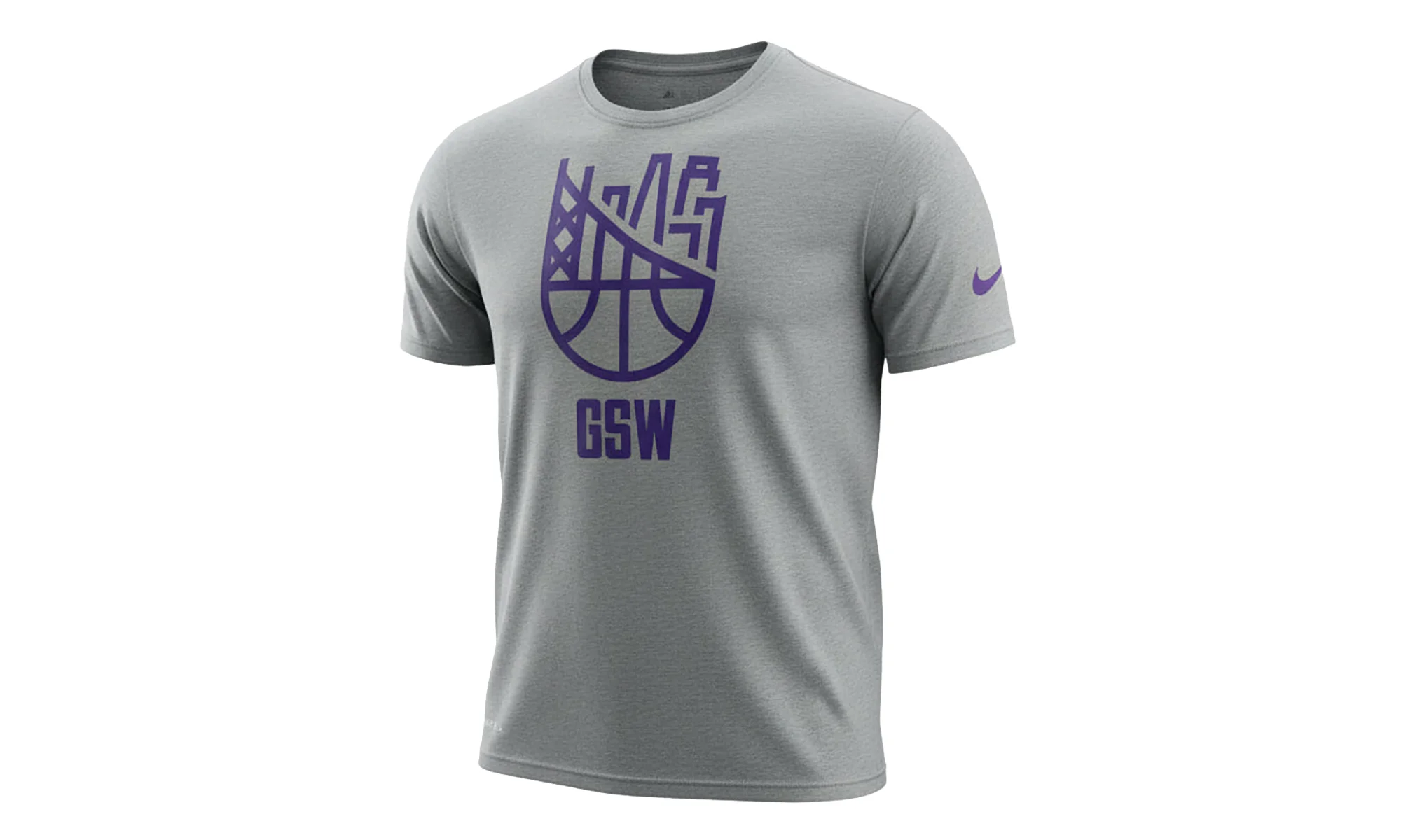 NBA Golden State Warriors Dri-Fit Essential T-Shirt "Gray" 871037 063 - 1