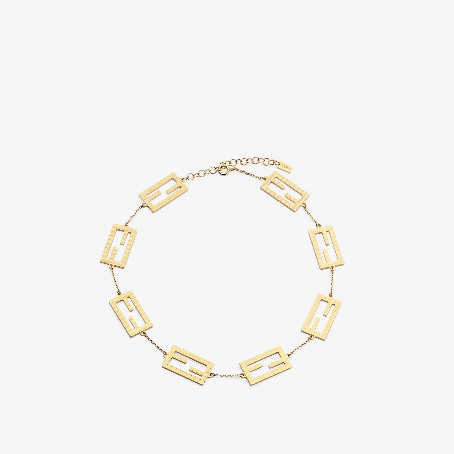 Gold-color necklace - 1