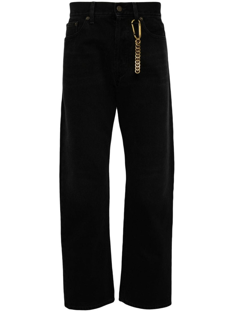 Larry mid-rise straight-leg jeans 1