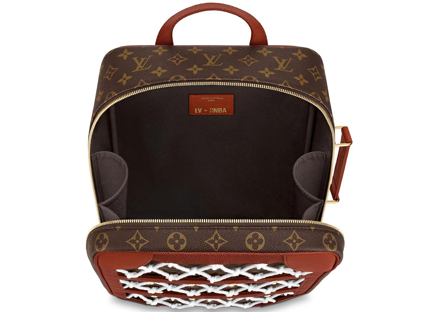 Louis Vuitton x NBA Legacy Shoes Box Backpack Monogram Brown - 3