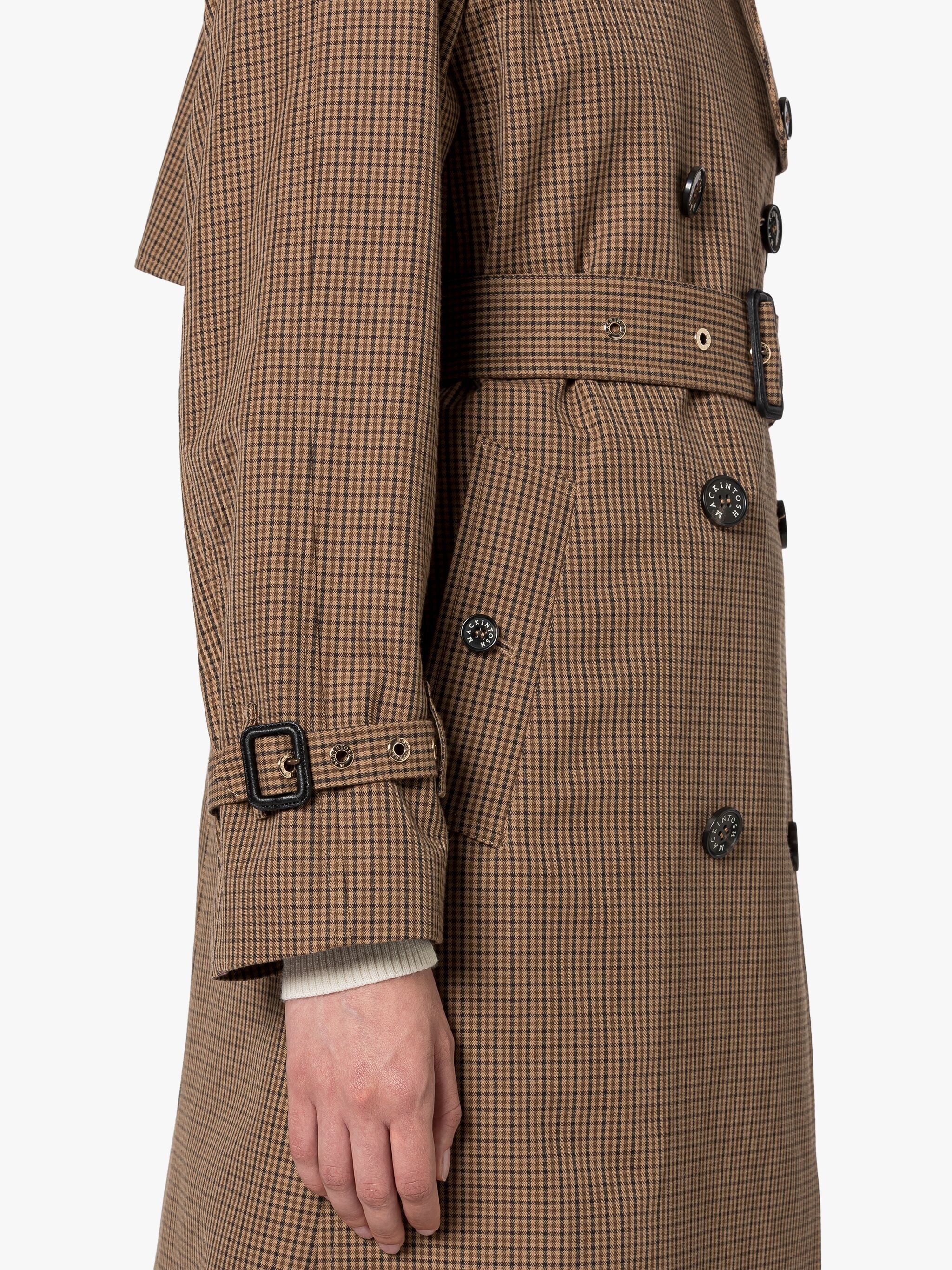 NEW FORREST BROWN GUNCLUB WOOL TRENCH COAT - 6