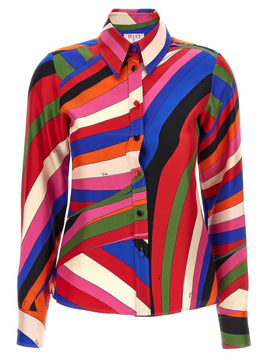 PUCCI 'Silk twill' shirt - 1