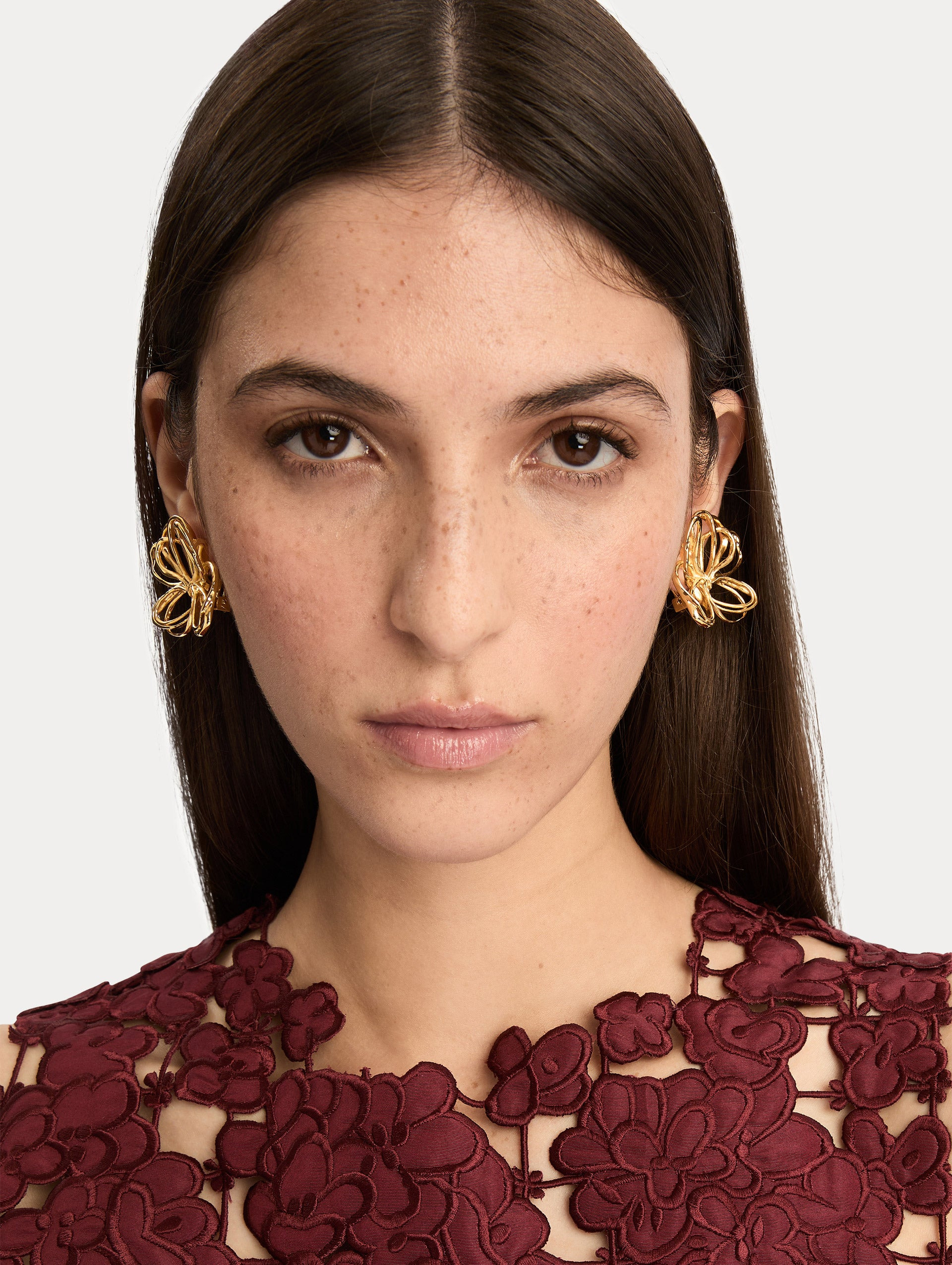 THREADED FLOWER EARRINGS - 2