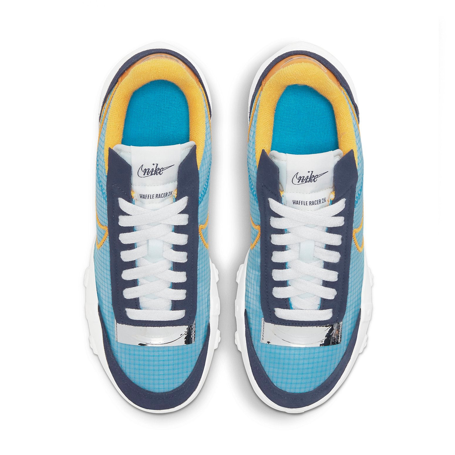 (WMNS) Nike Waffle Racer 2X 'Blackened Blue' DC4467-400 - 4