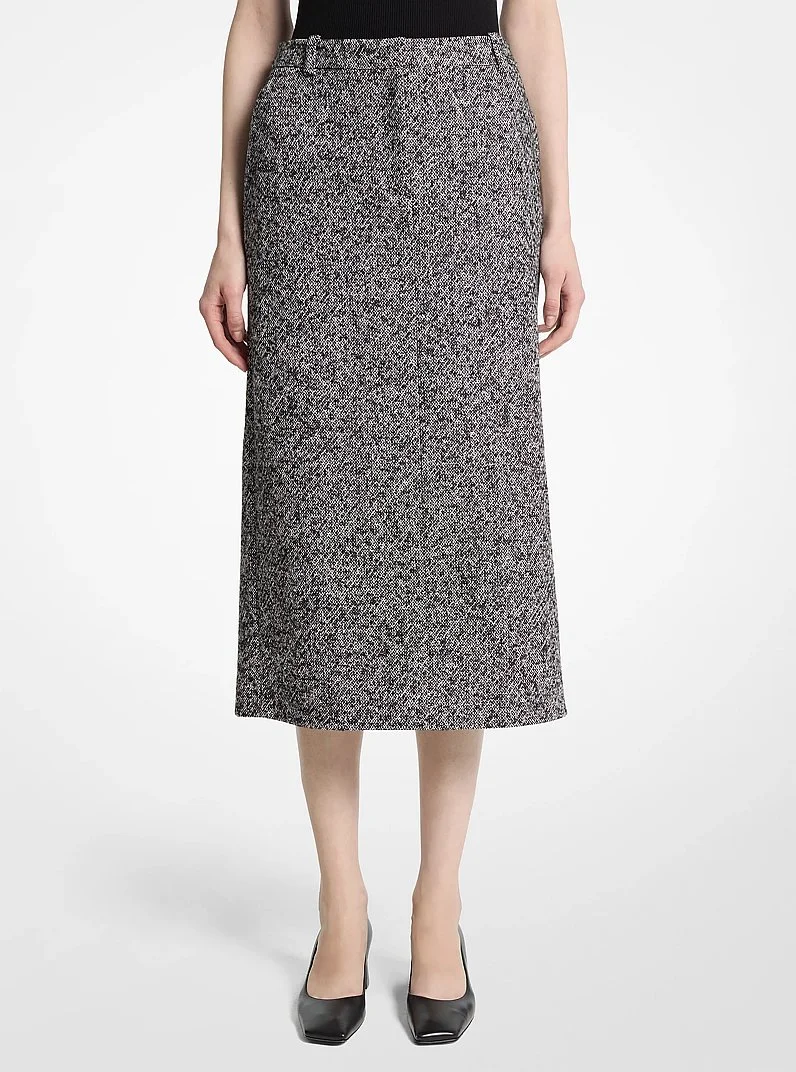 Tweed Trouser Skirt - 1