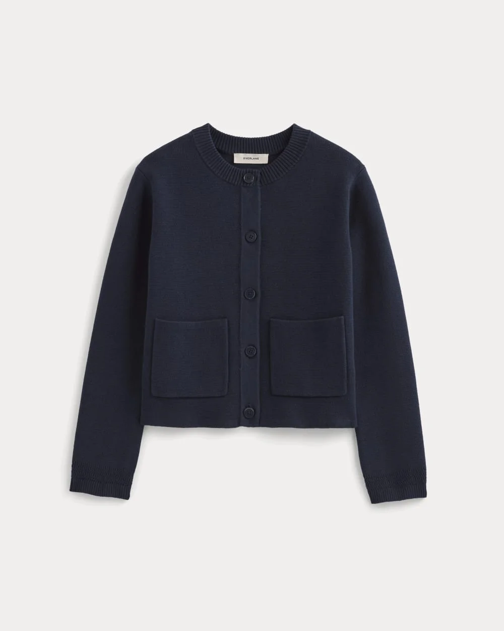 THE CREW CARDIGAN IN EVERYDAY COTTON - 1