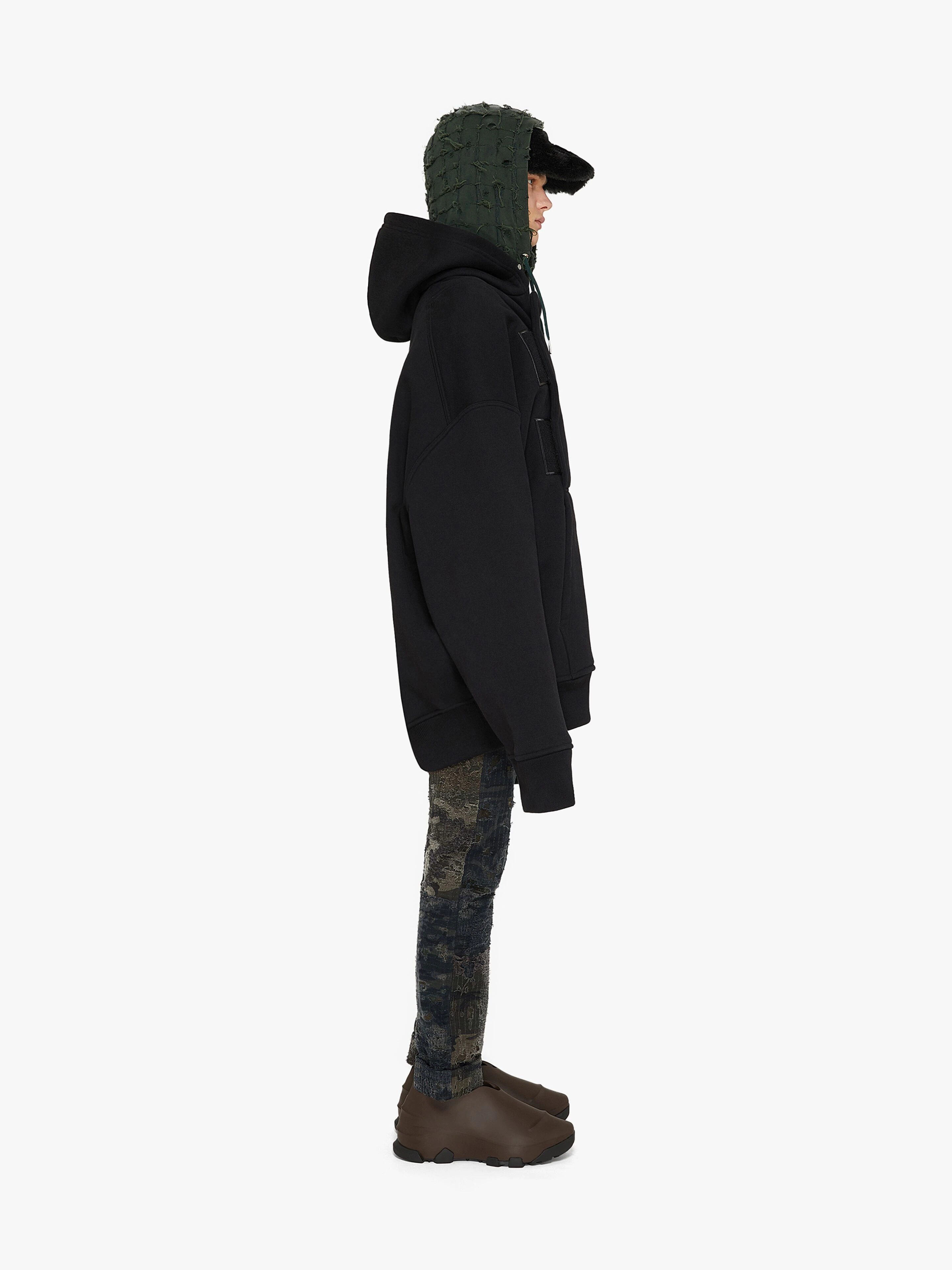 CAMOUFLAGE PRINTED JEANS IN BORO EFFECT DENIM - 3