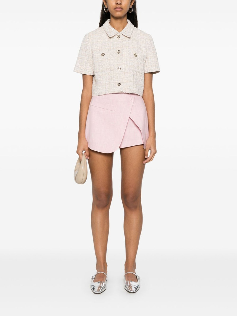 maje lurex tweed jacket outlook