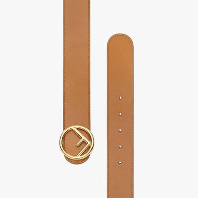 FENDI Brown leather belt outlook