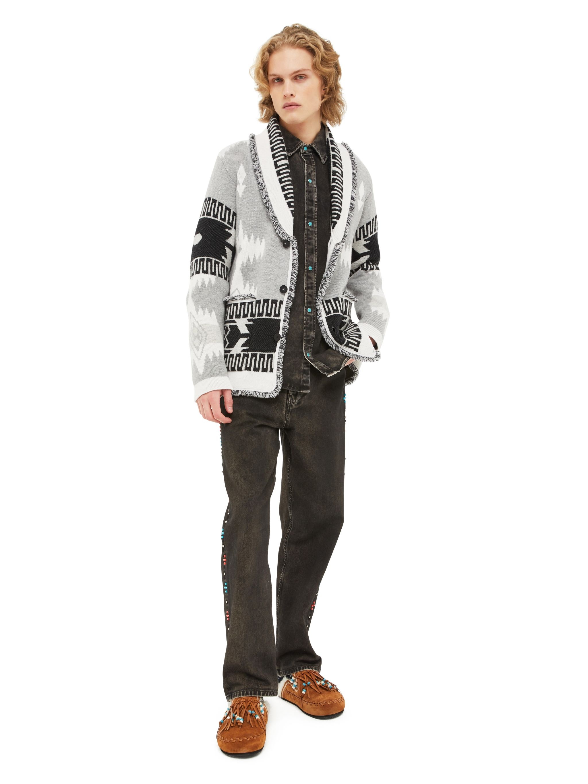Icon Jacquard Cardigan - 2