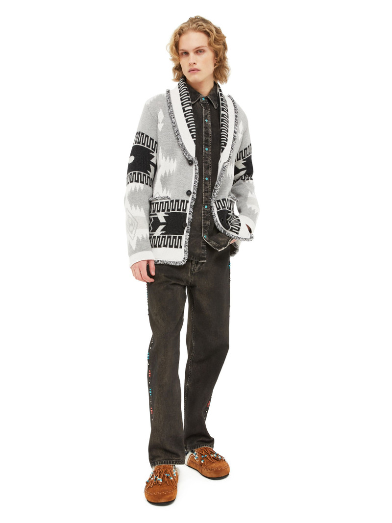 Alanui Icon Jacquard Cardigan outlook