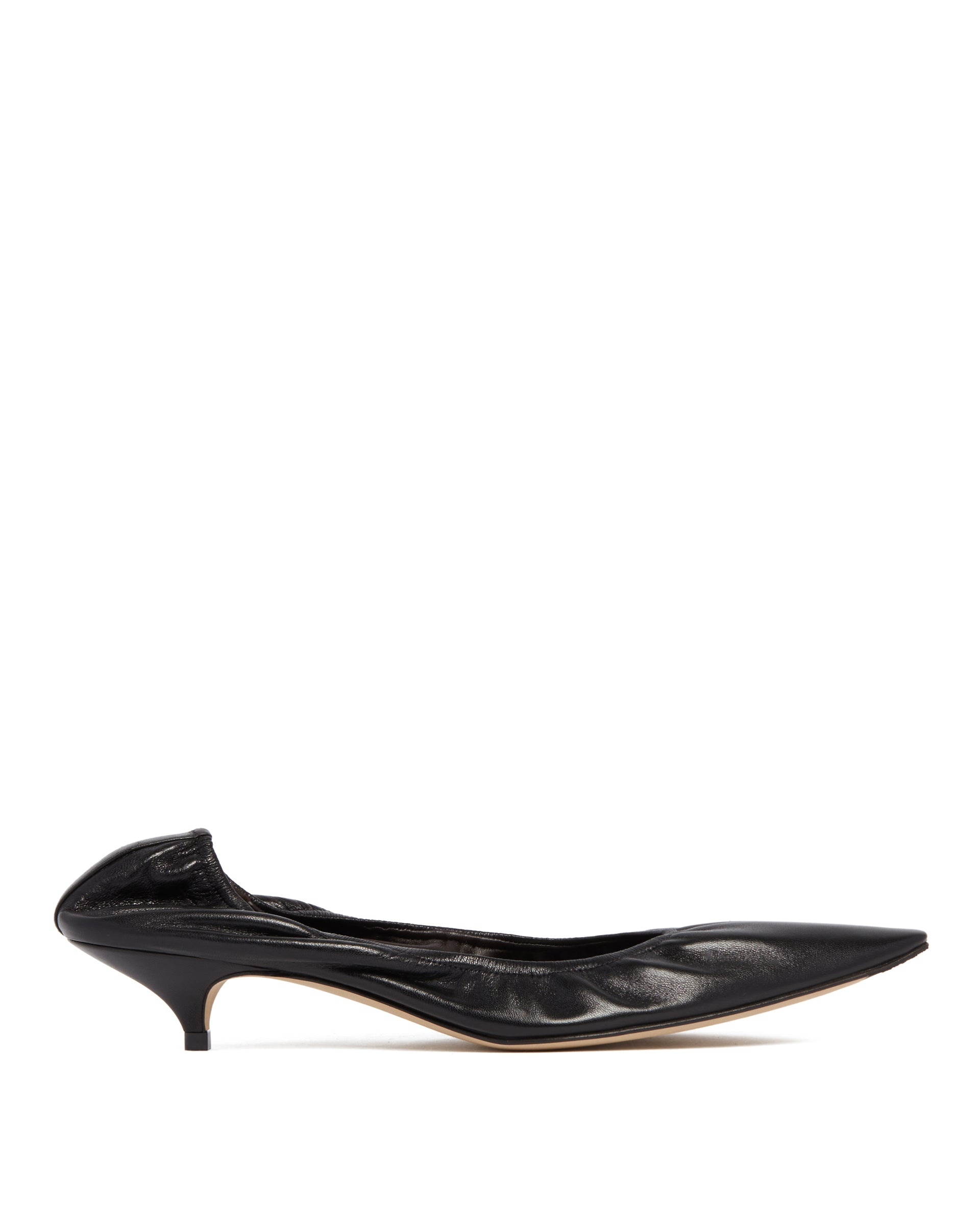 Black Liisa Kitten Heels - 1