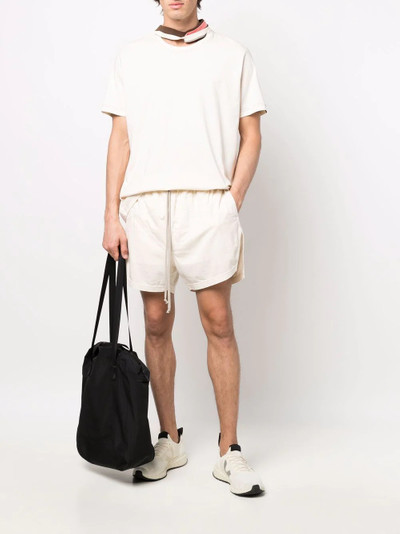 Rick Owens DRKSHDW panel-detail drawstring shorts outlook