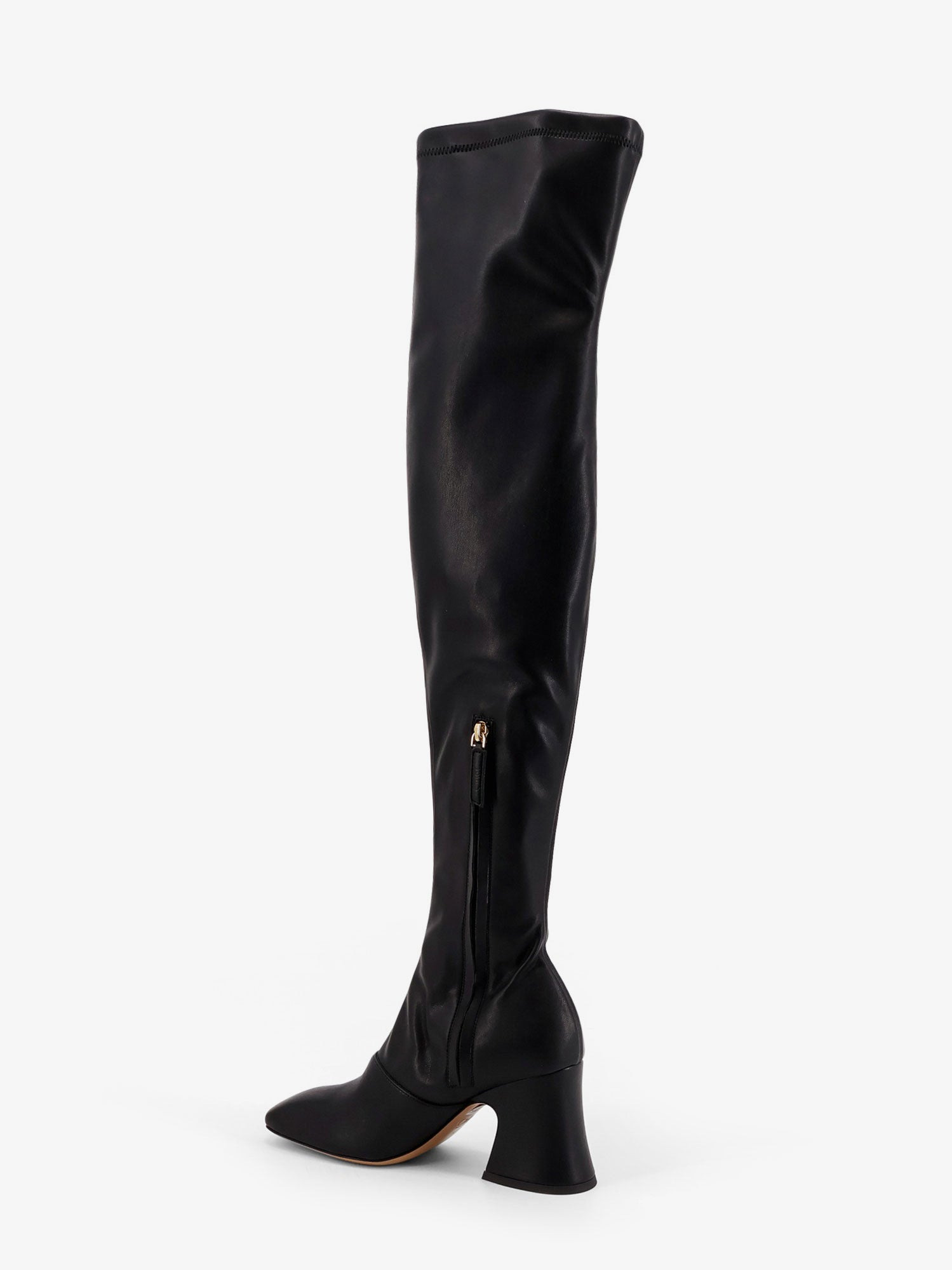 Chloe' Women Janis Over The Knee Leather Boots - 3