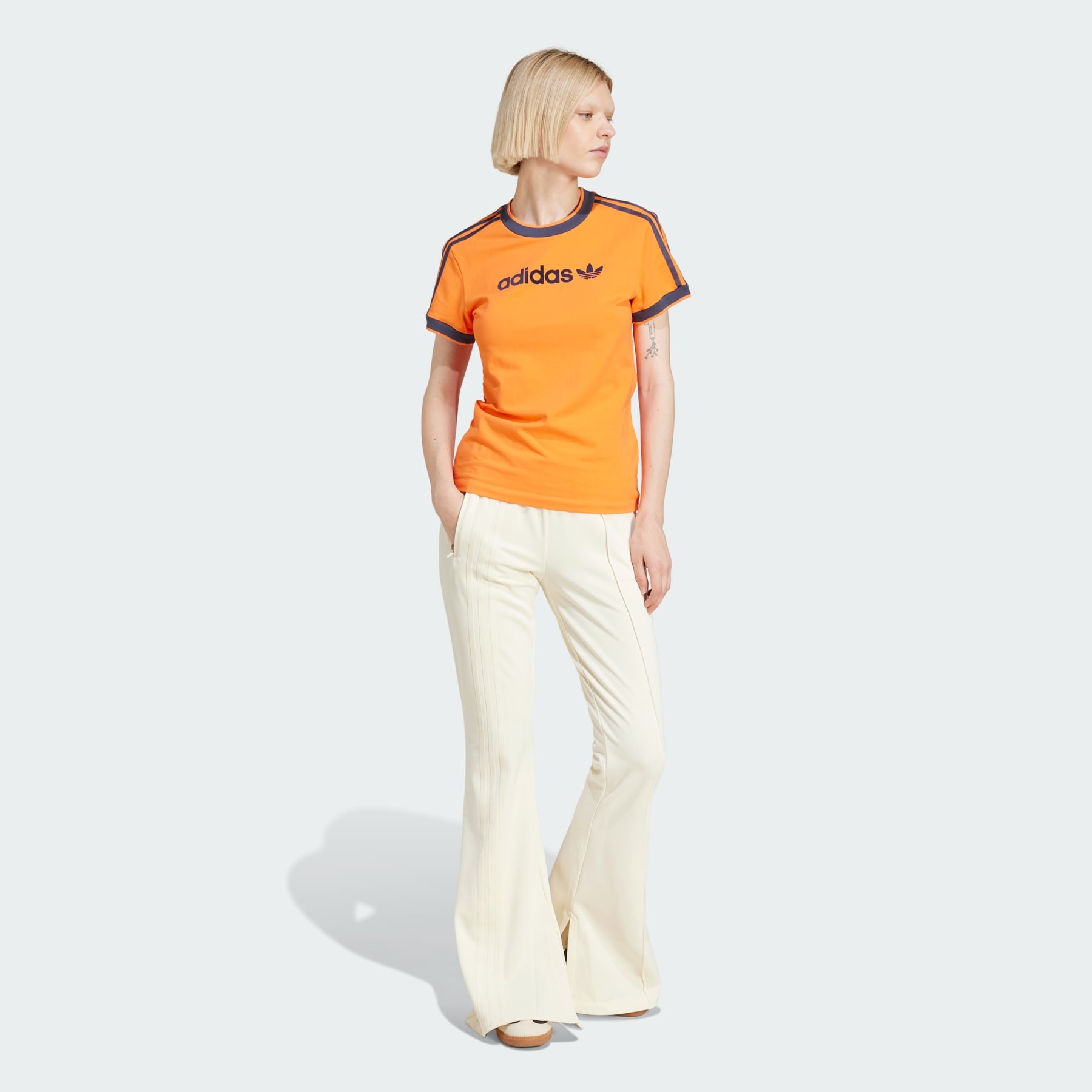 Linear Logo 3-Stripes Tee - 4