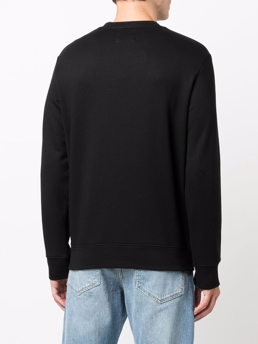 Emporio Armani Logo-print Crew-neck Sweatshirt - 3