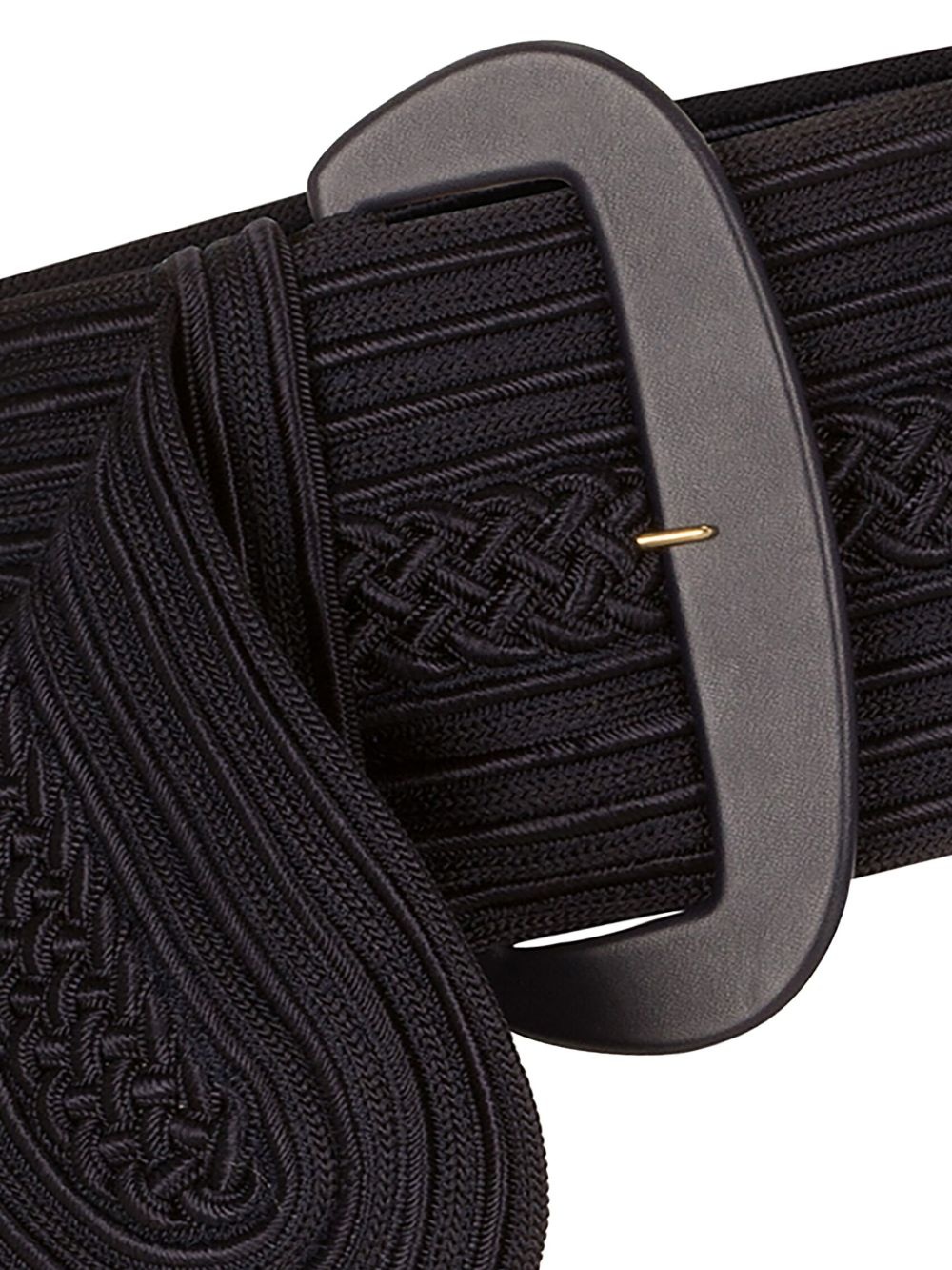 Chenoa knit-effect belt - 2
