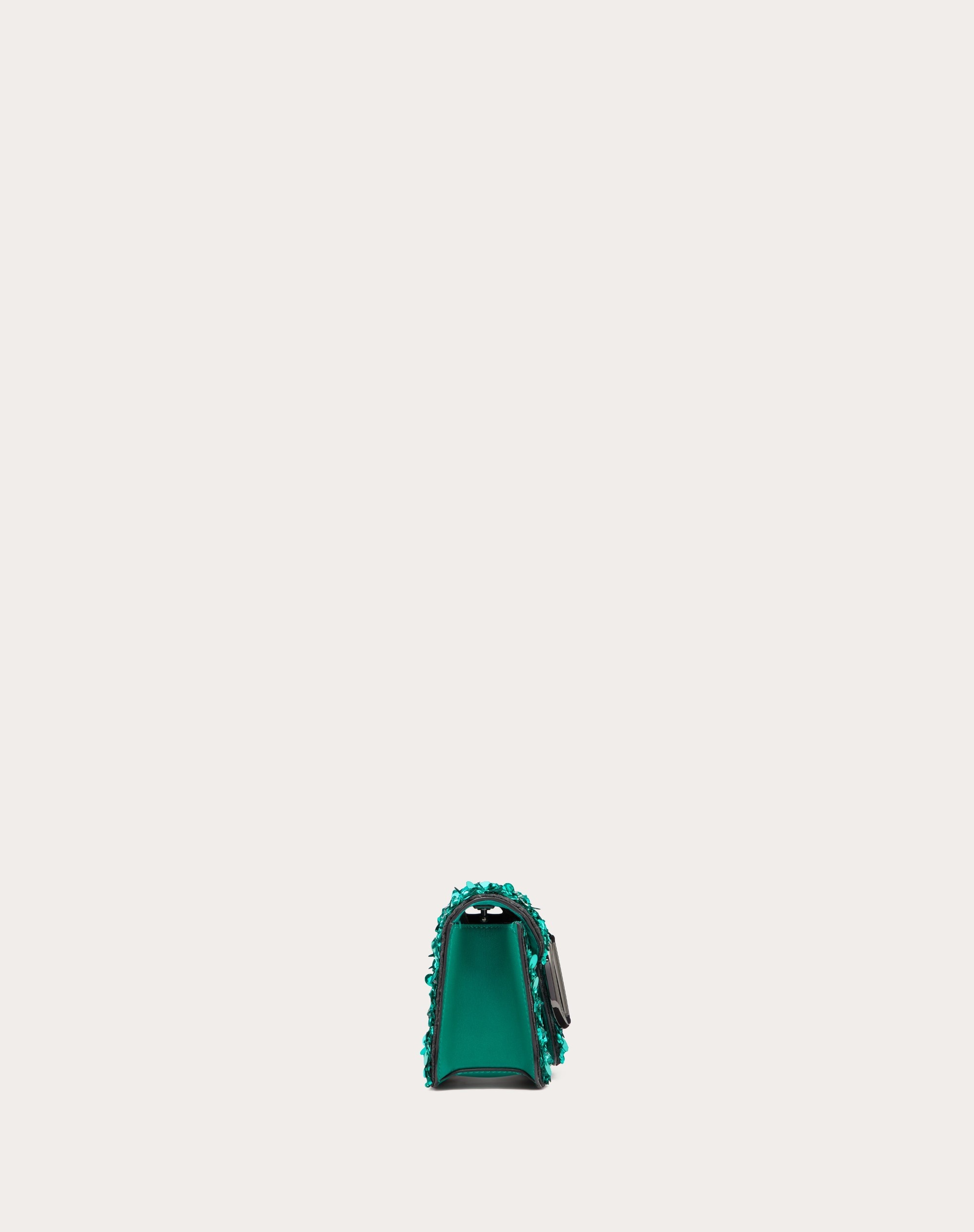 SMALL LOCÒ SHOULDER BAG WITH 3D EMBROIDERY - 4
