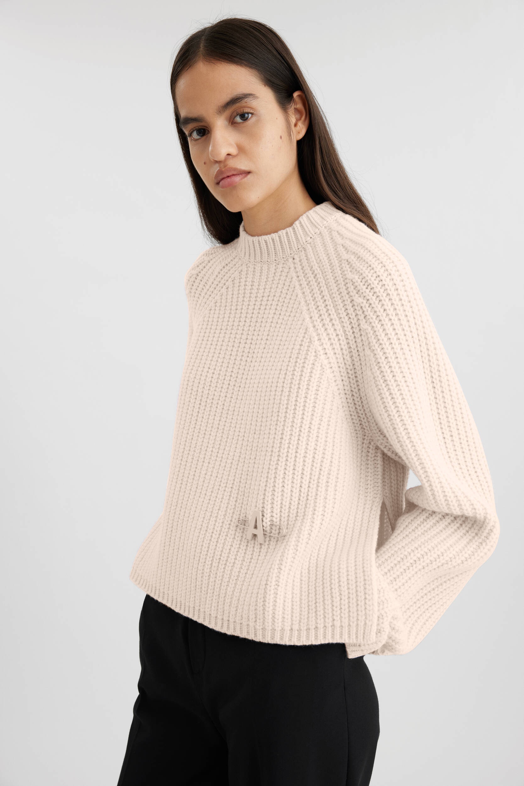 Wise Slit Rib Sweater - 6