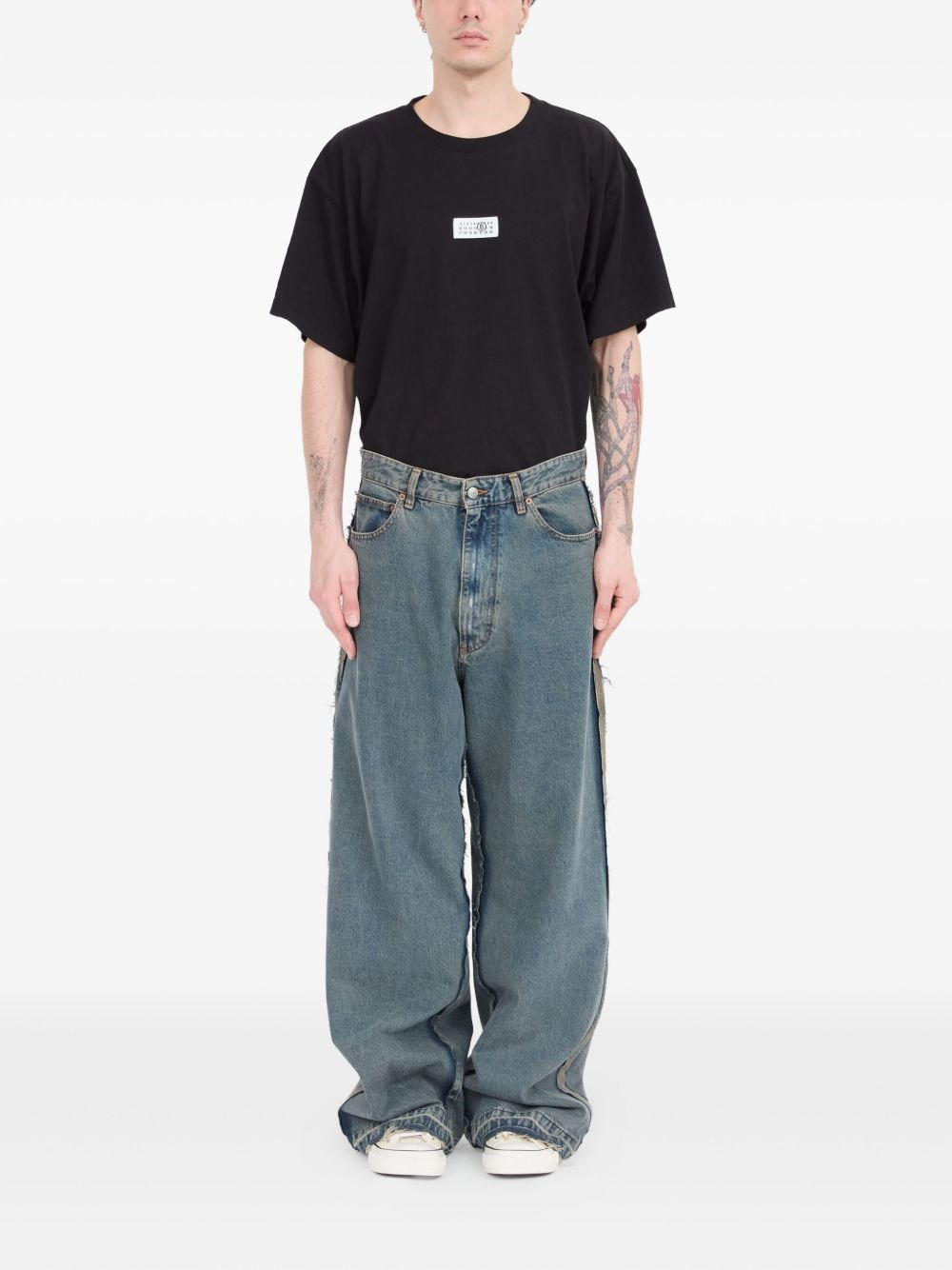 Denim cotton jeans - 4