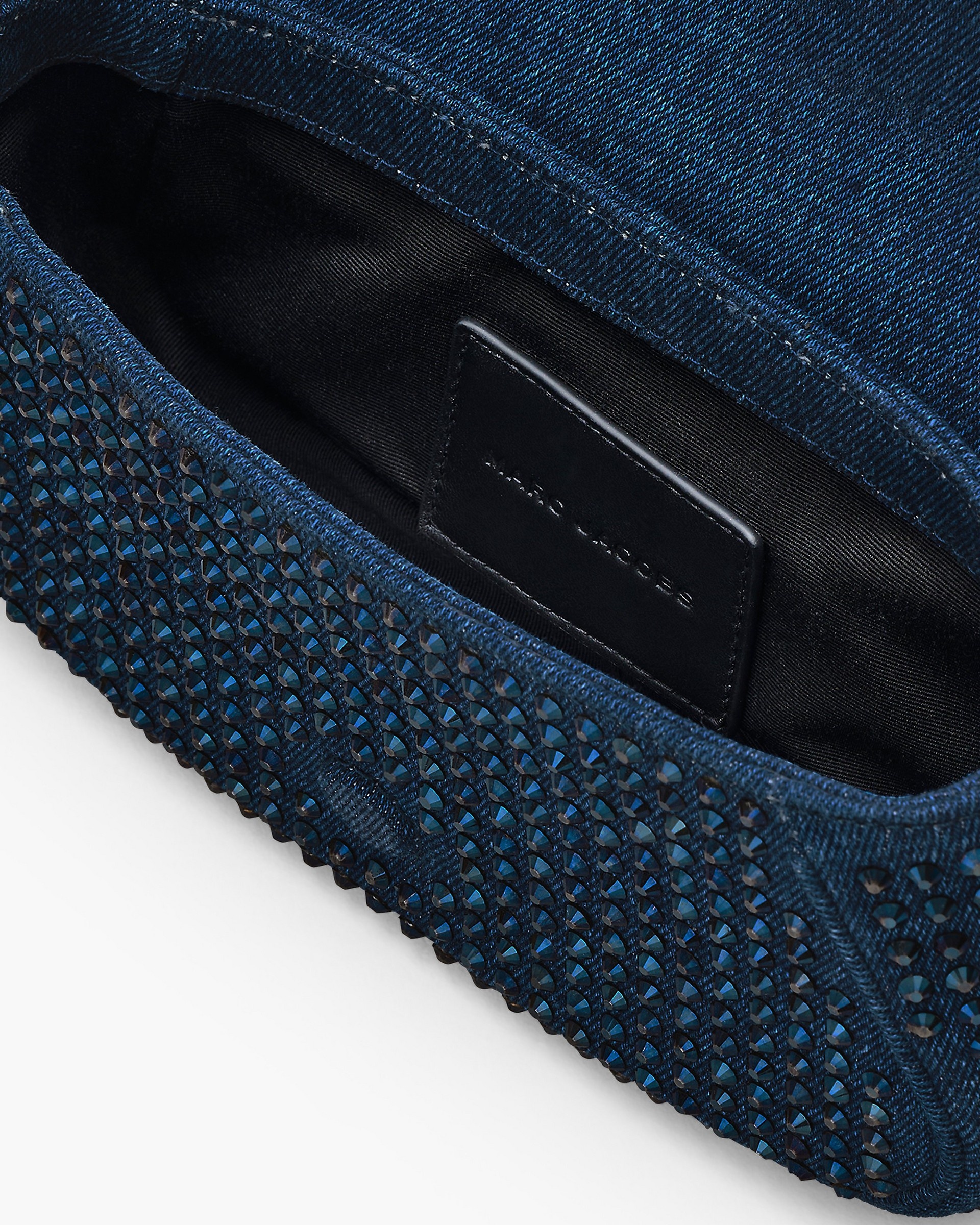 THE CRYSTAL DENIM CLOVER SHOULDER BAG - 5