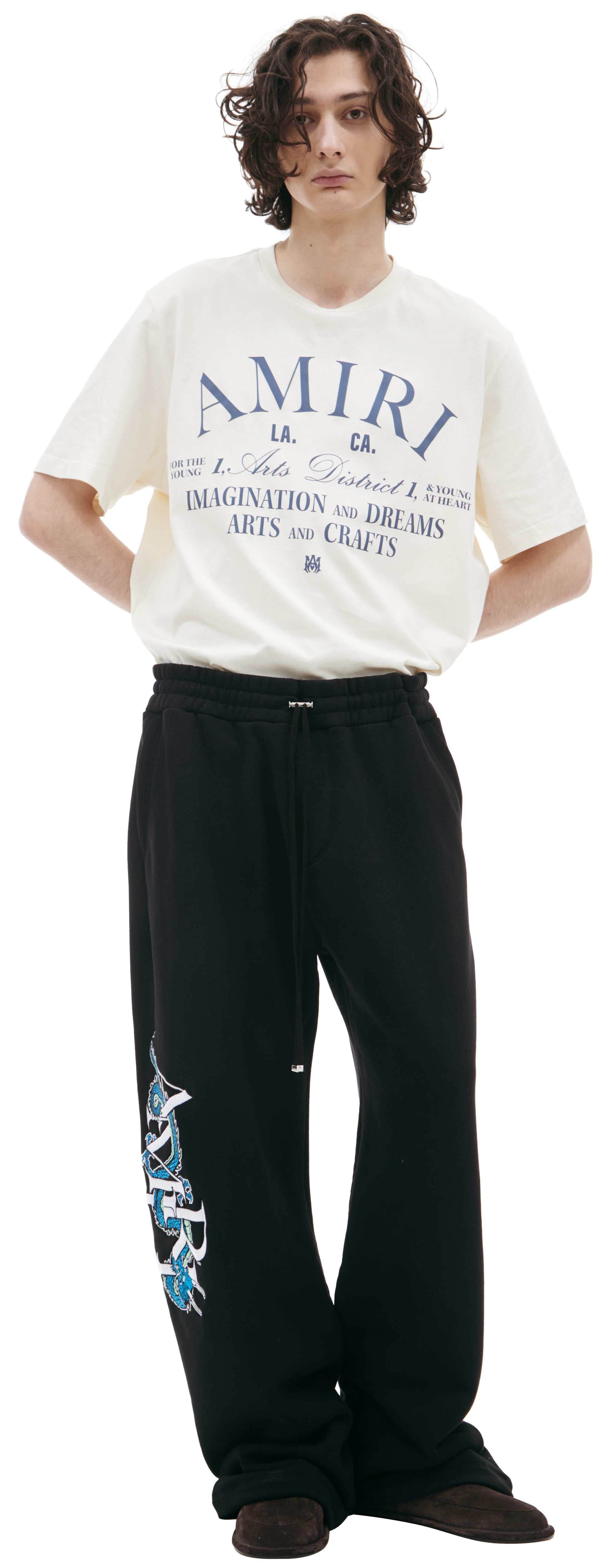 PRINTED SPORTS TROUSERS - 1
