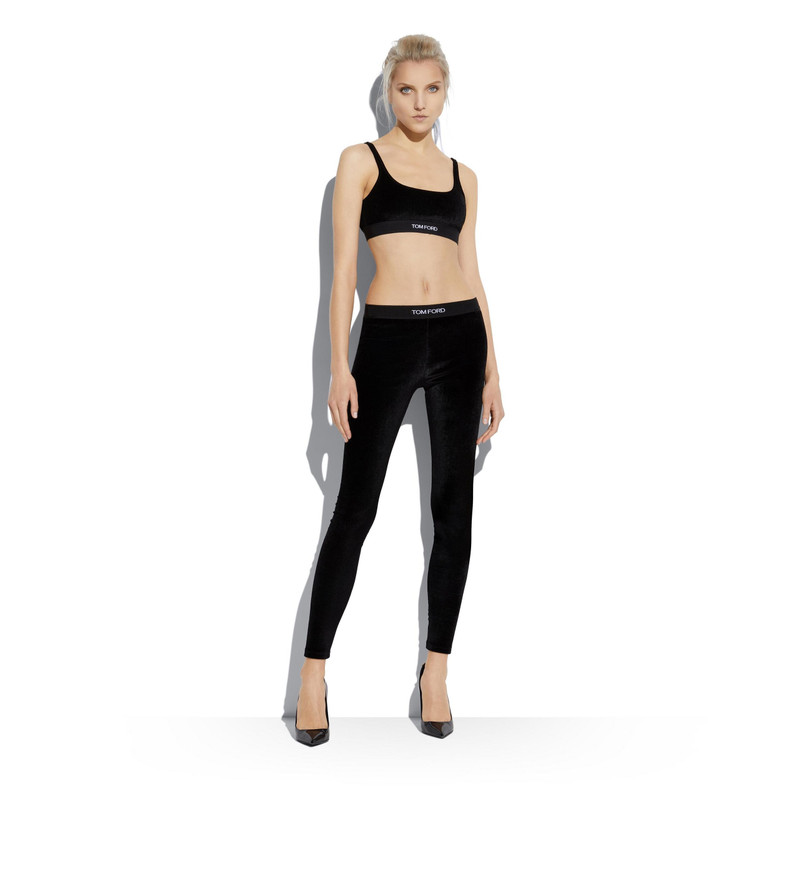 TOM FORD STRETCH VELVET BRALETTE outlook