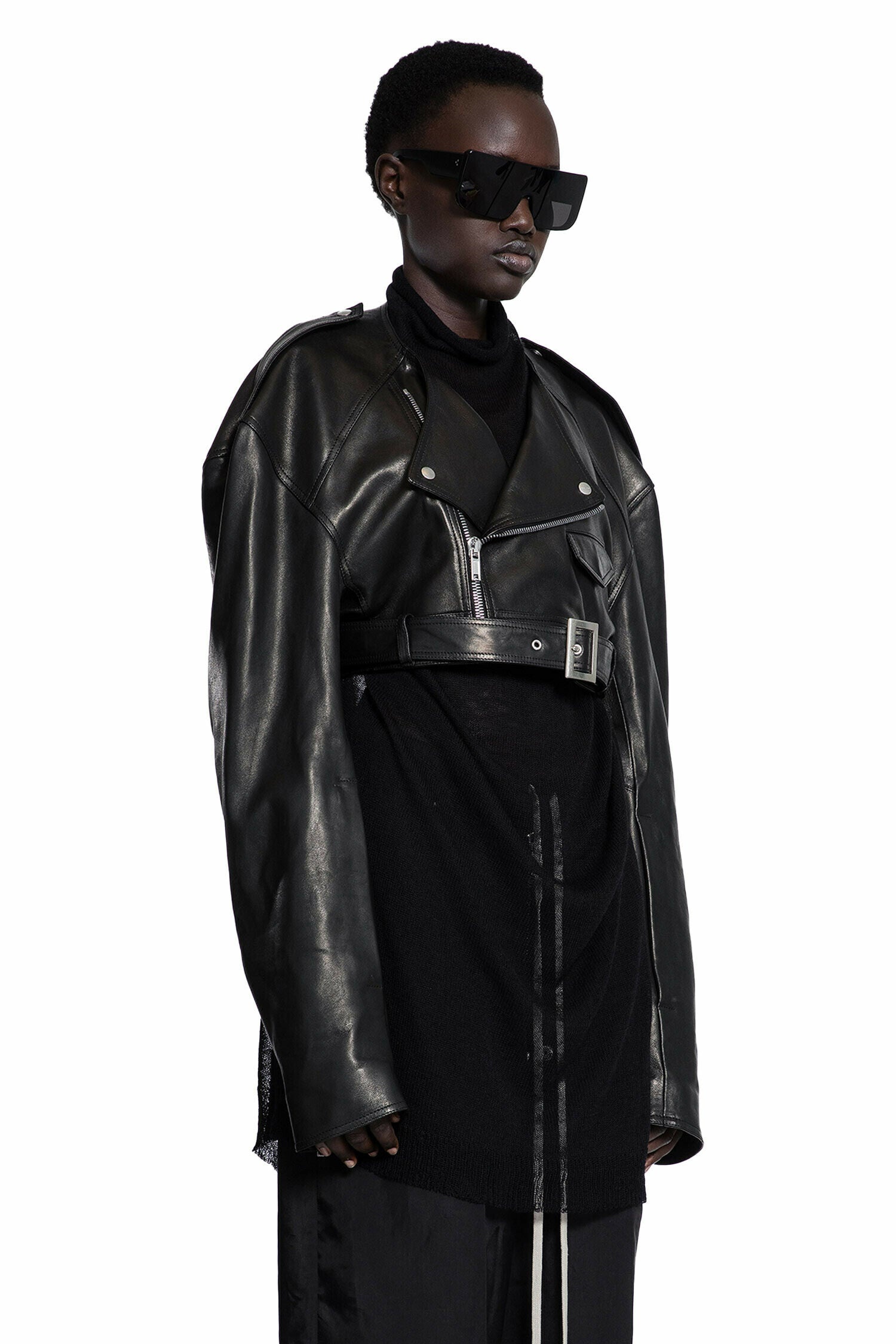 ♦︎Rick owens♦︎レザーライダース38 ♦︎Rick owens♦︎レザーライダース38 Rick Owens - リック