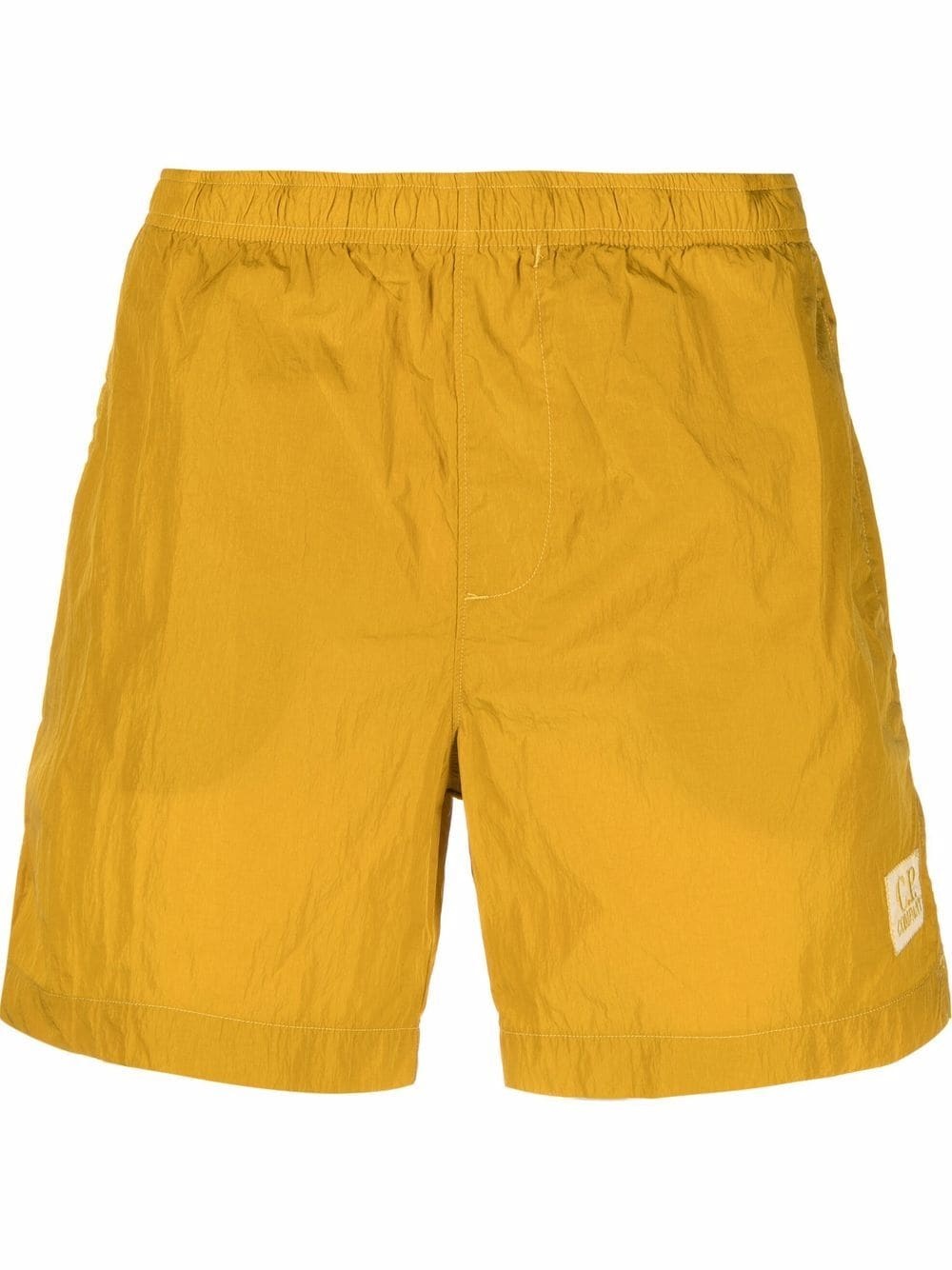 logo-patch detail swim shorts - 1