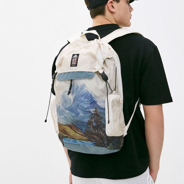 adidas Explorer Primegreen Backpack 'Aluminium Blue Oxide' GH7213 - 5