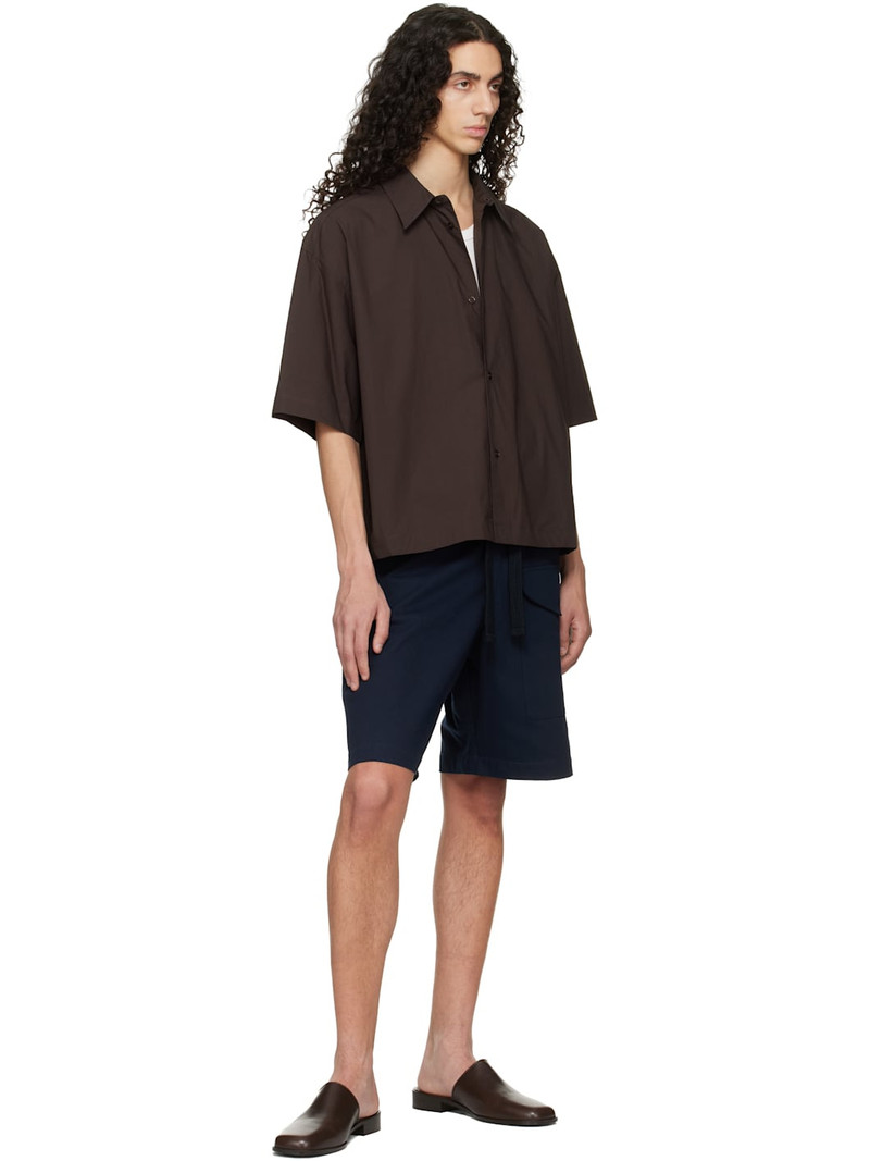 Studio Nicholson Indigo Akaria Shorts outlook