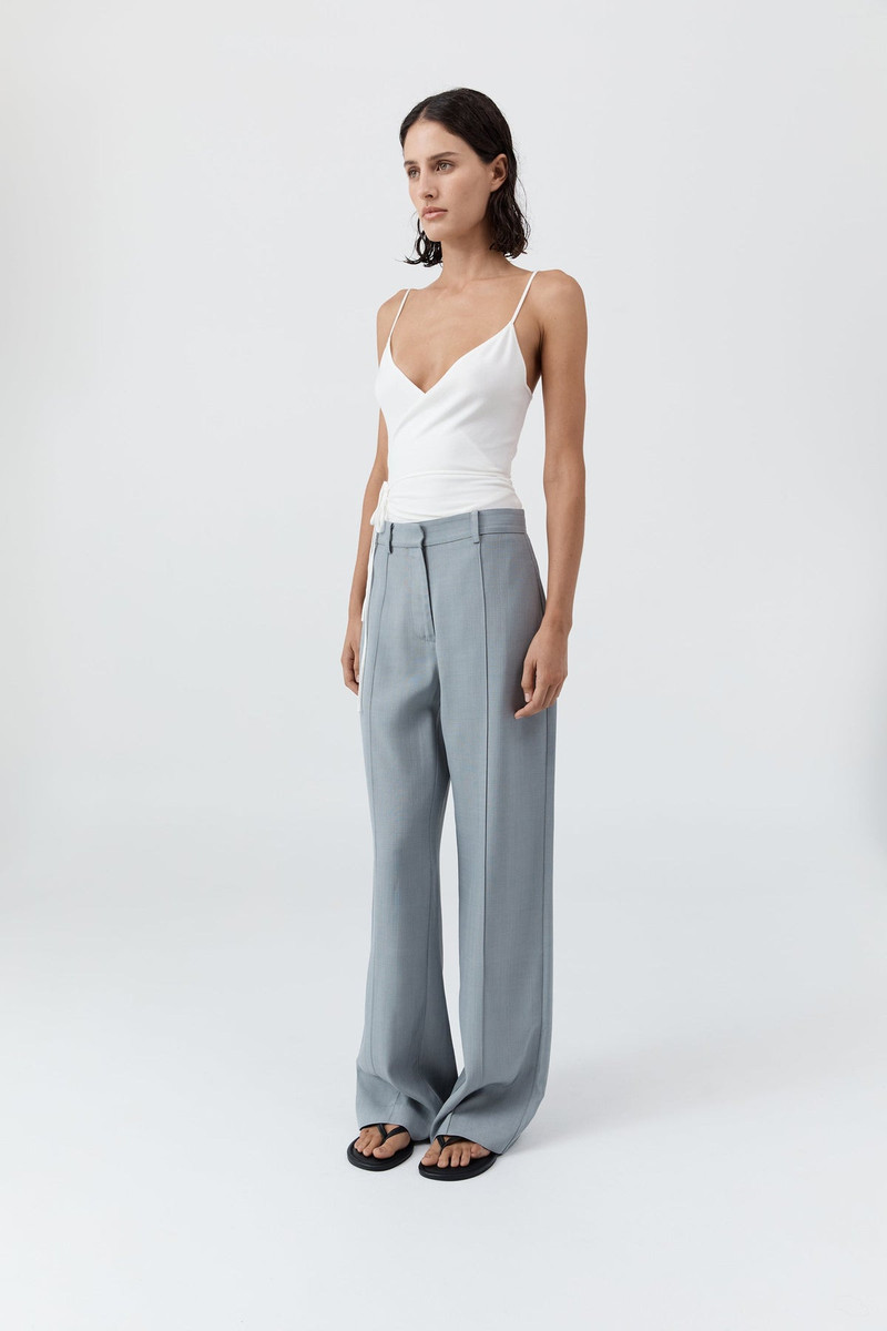 Ballerina Wrap Knit Top - Off White 6