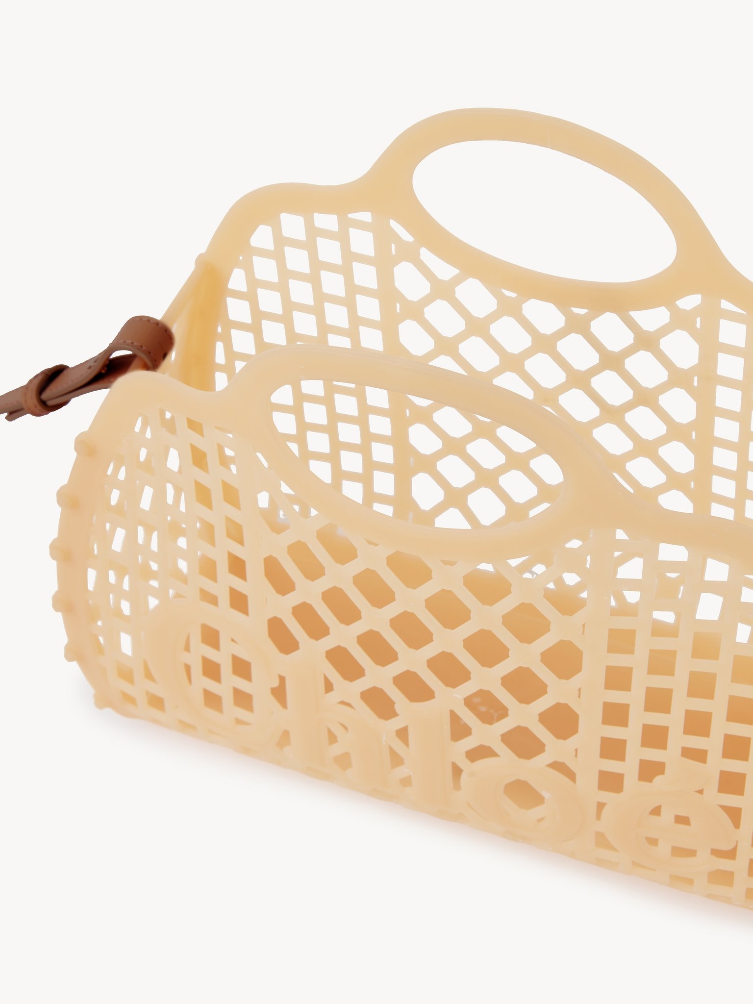 CHLOÉ CAGE TOTE BAG IN JELLY - 5