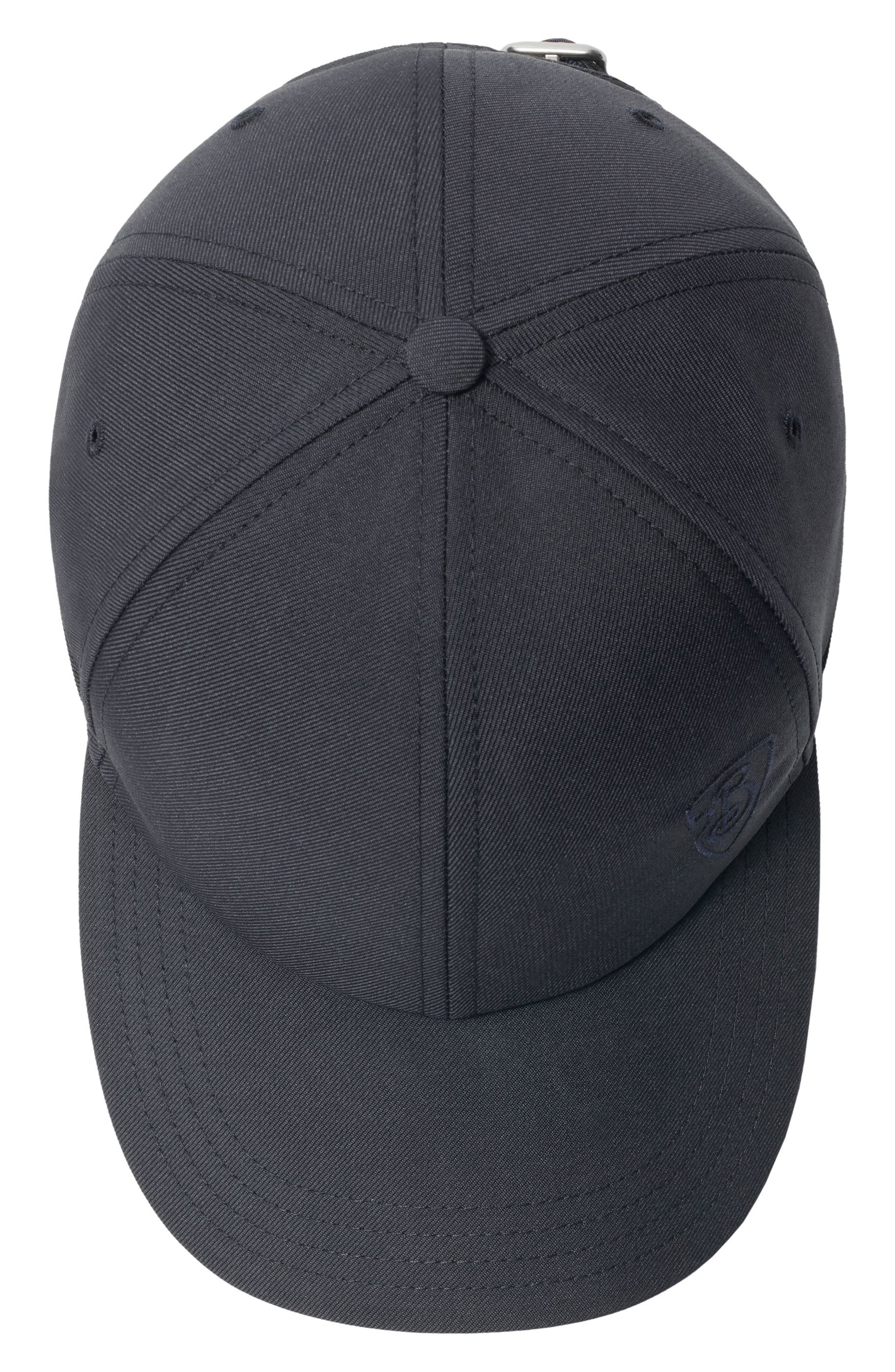 burberry Shield Embroidered Adjustable Baseball Cap in Midnight at Nordstrom - 3